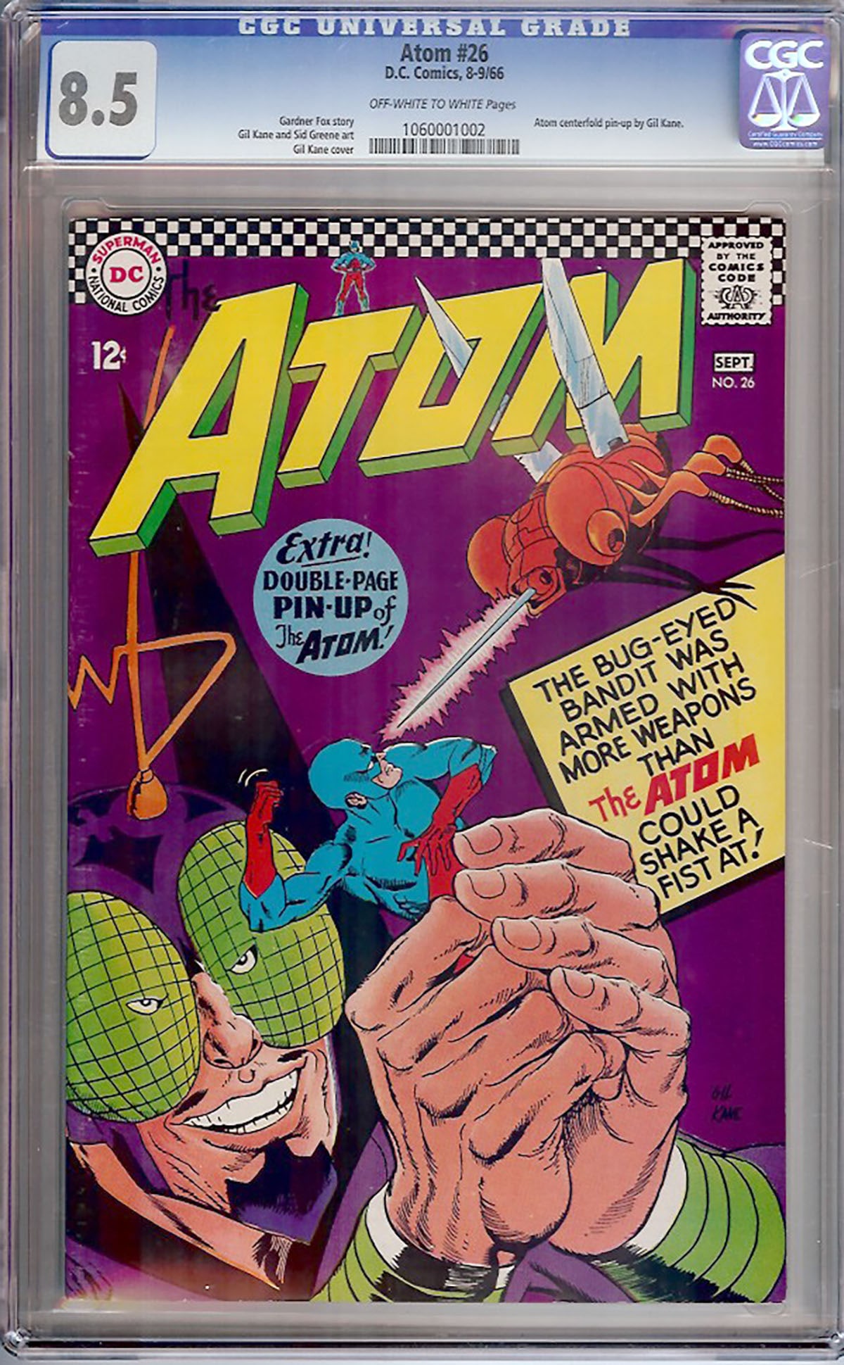 Atom #26 (DC, 1966) CGC 8.5 (1 of 1)