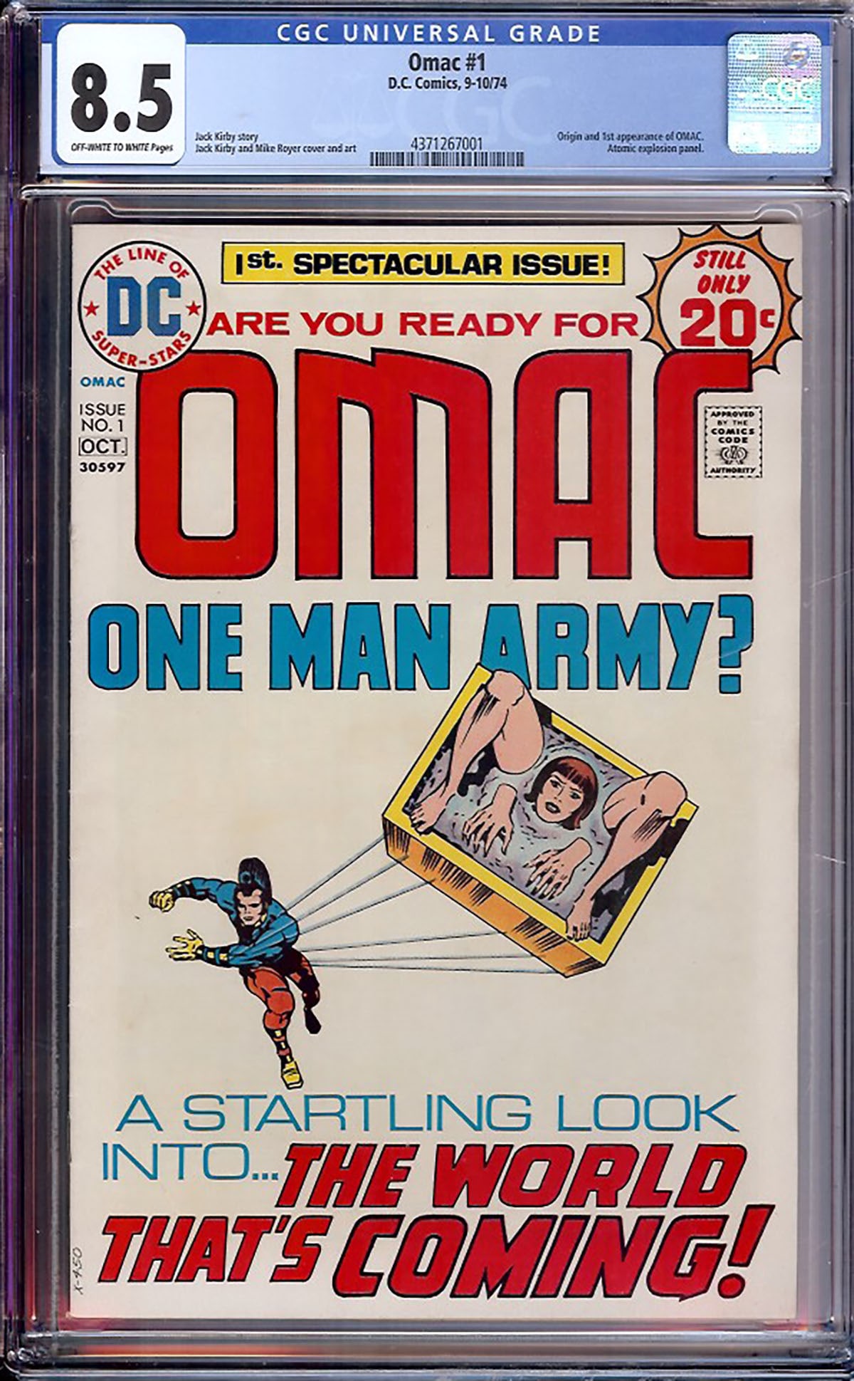 Omac #1 (DC, 1974) CGC 8.5 (1 of 1)