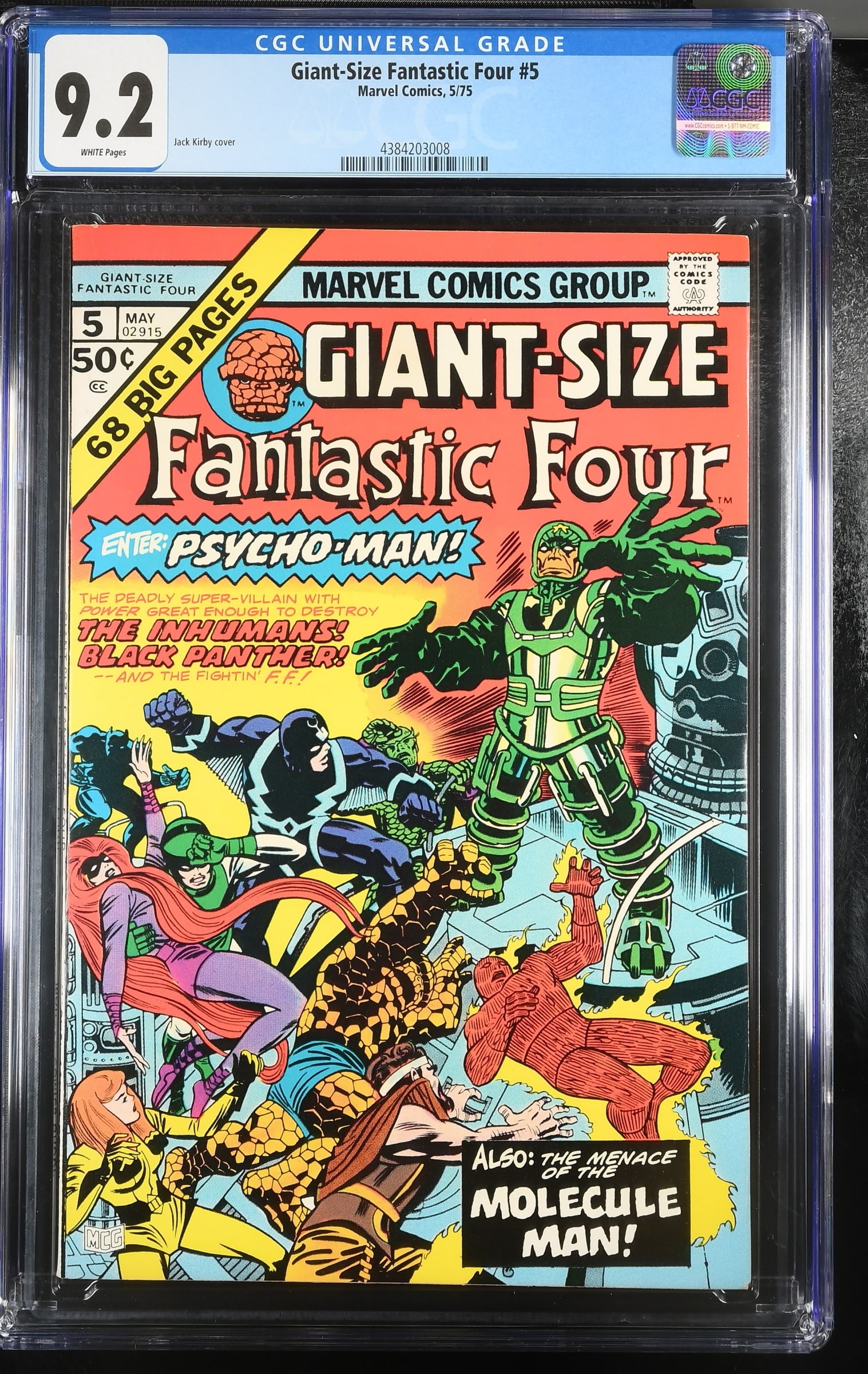 Giant-Size Fantastic Four #5 (Marvel, 1975) CGC 9.2 (1 of 1)