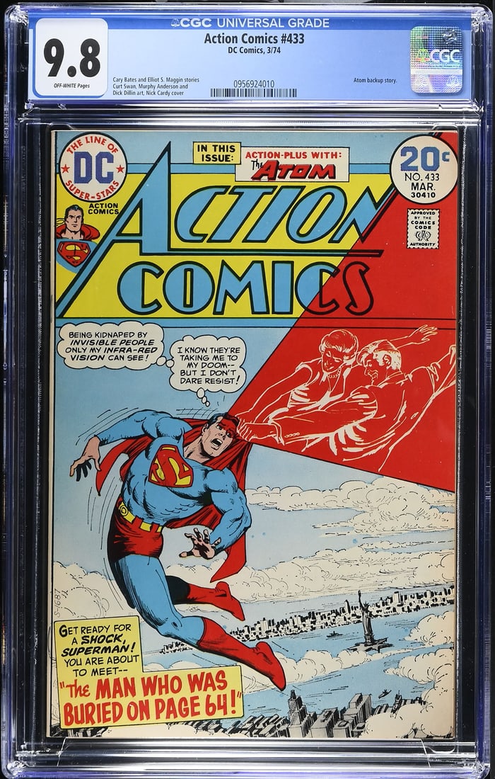 Action Comics #433 (1974, DC) CGC 9.8 (1 of 1)