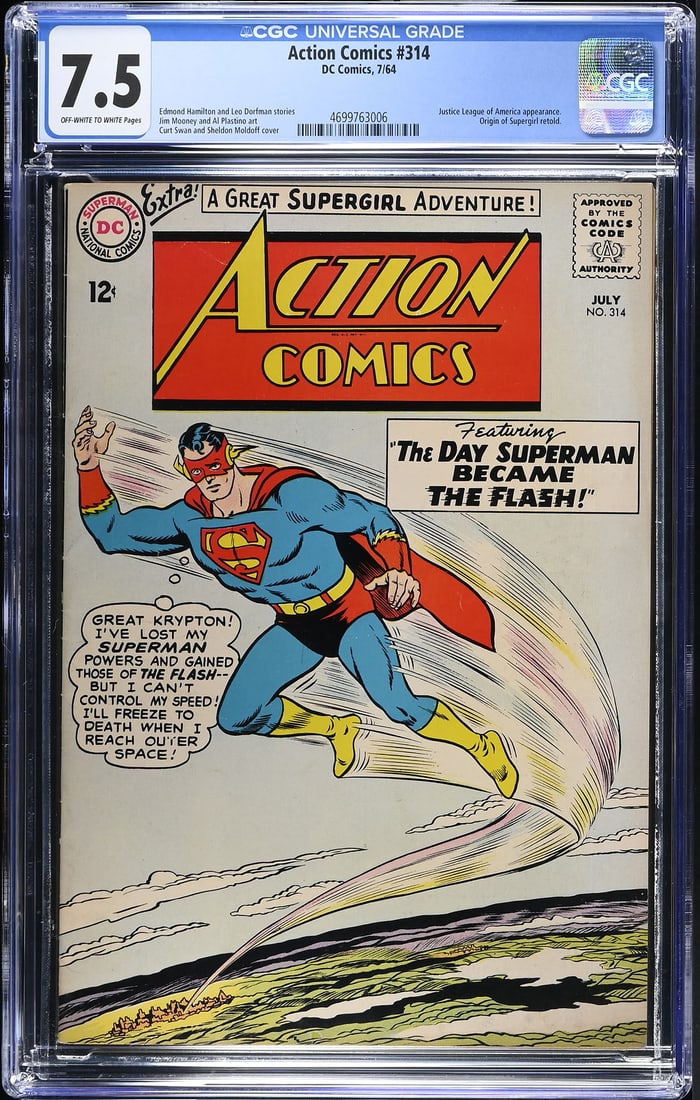 Action Comics #314 (1964, DC) CGC 7.5 (1 of 1)