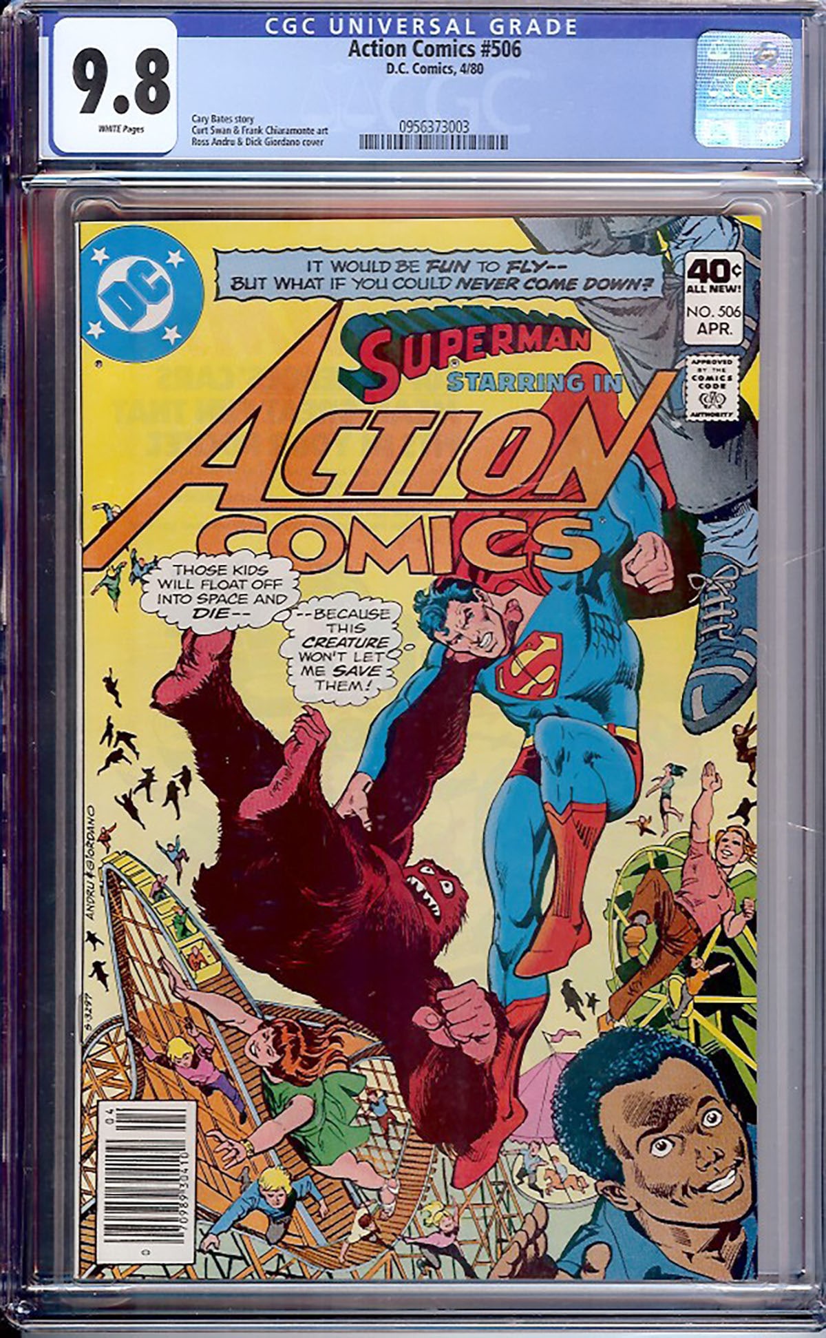 Action Comics #506 (1980, DC) CGC 9.8 (1 of 1)