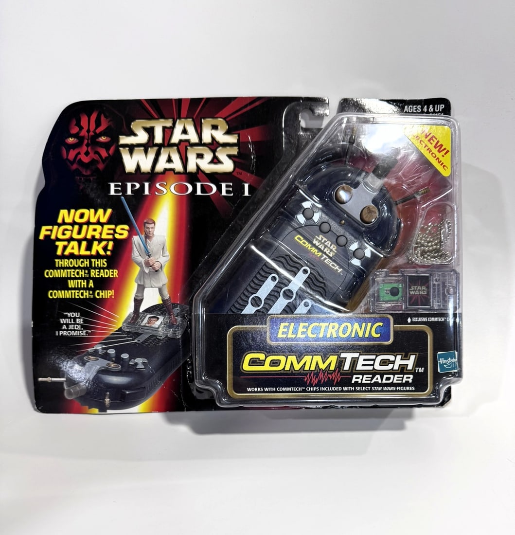 Star Wars Episode I Electronic CommTech Reader w/ Chips (1999 Hasbro) Carded (1 of 1)