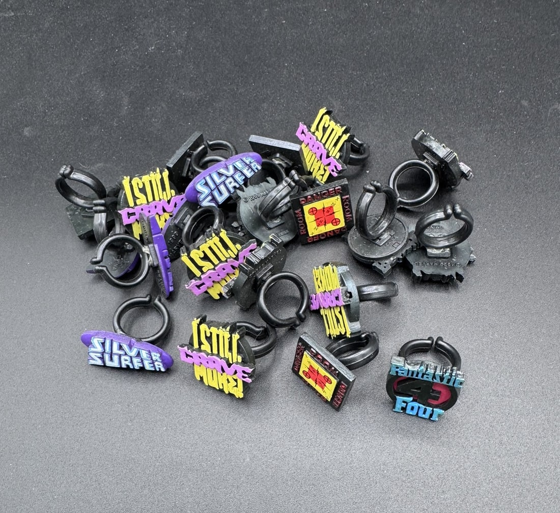 Marvel Superhero Ring Lot – 21 Different (1 of 1)