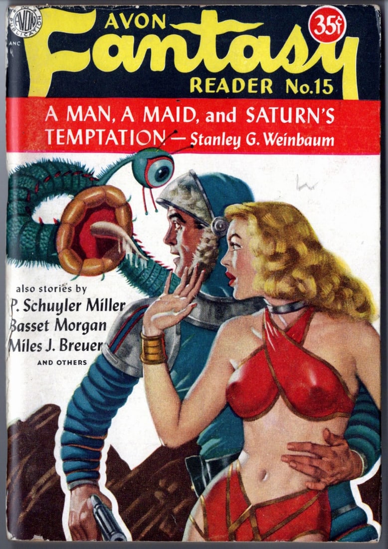 Avon Fantasy Reader #15 Vintage Pulp Sci-Fi Fantasy Stanley Weinbaum (1 of 1)