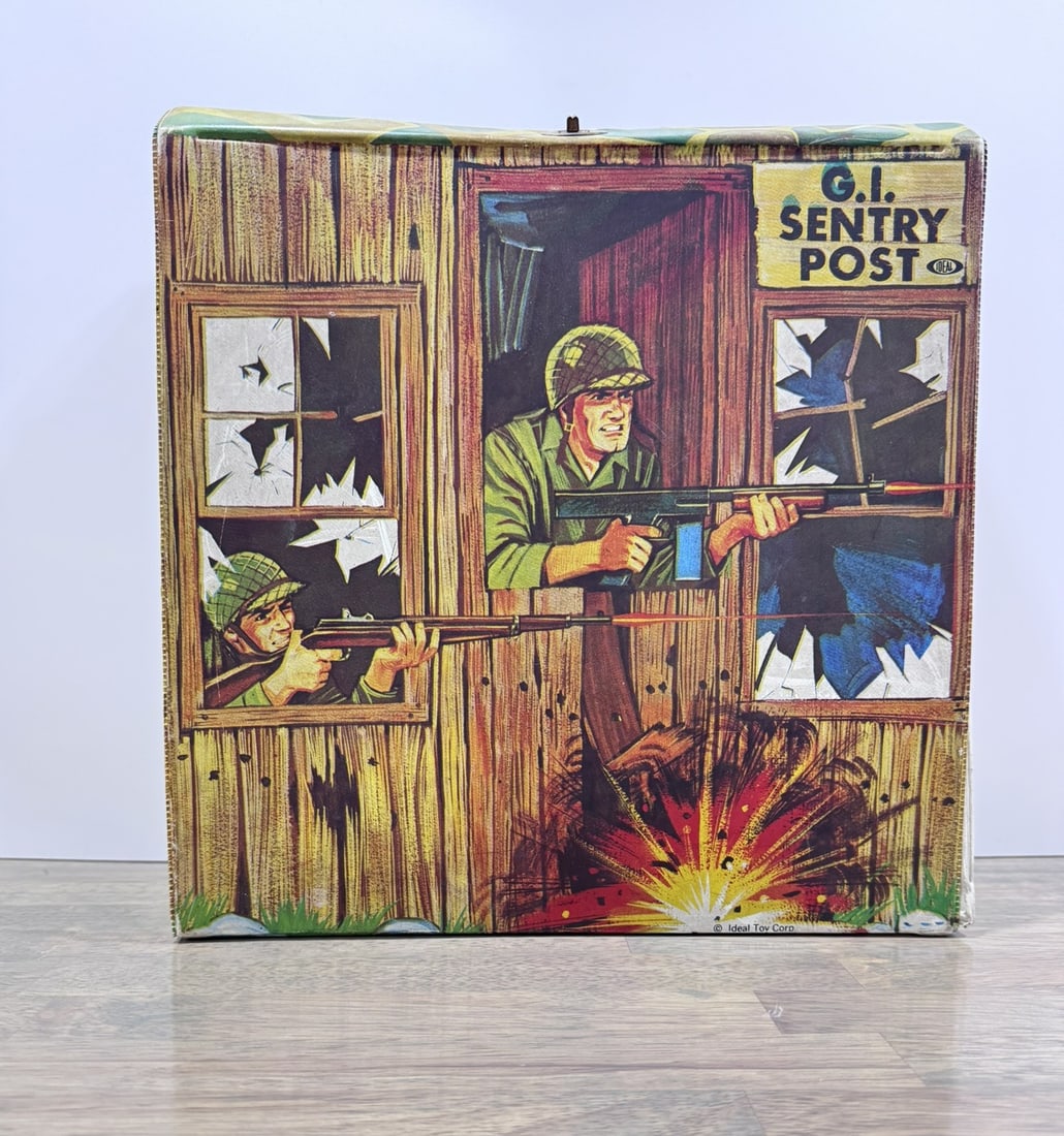 Vintage GI Joe Sentry Post Playset w/ Figure Accessories Hasbro 1964 (1 of 6)