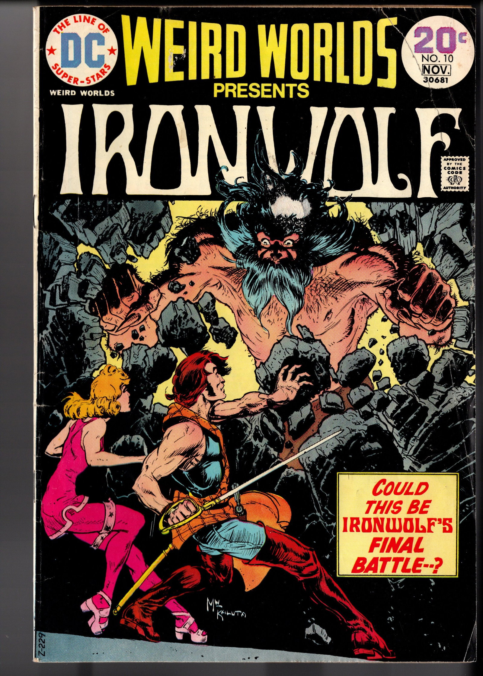 Weird Worlds #10 Ironwolf