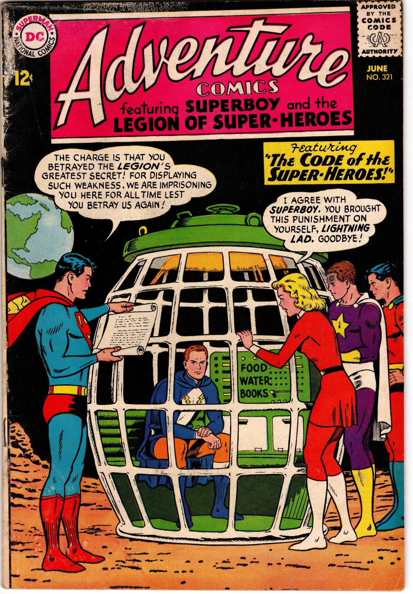 Adventure Comics #321 Silver Age DC (1 of 1)