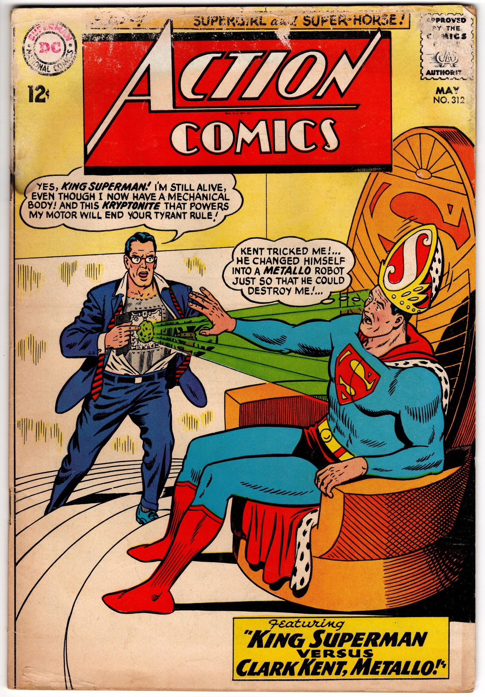 Action Comics #312 Silver Age DC (1 of 1)