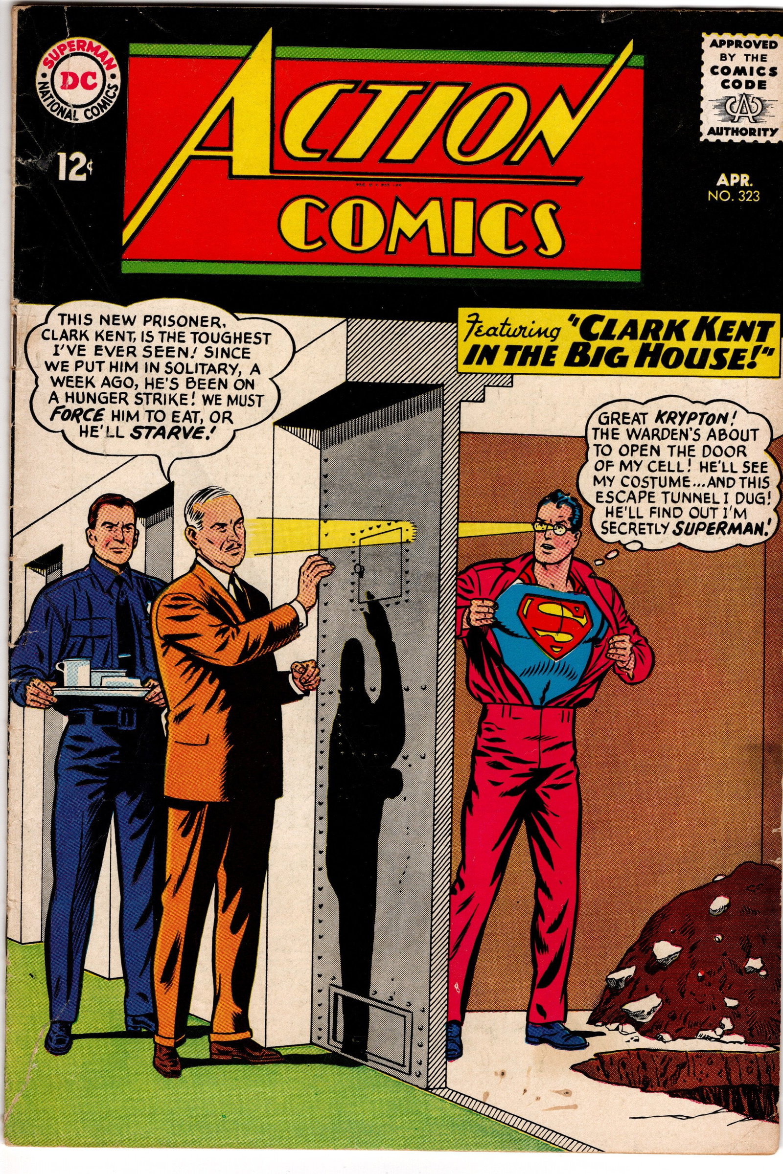 Action Comics #323 Silver Age DC (1 of 1)