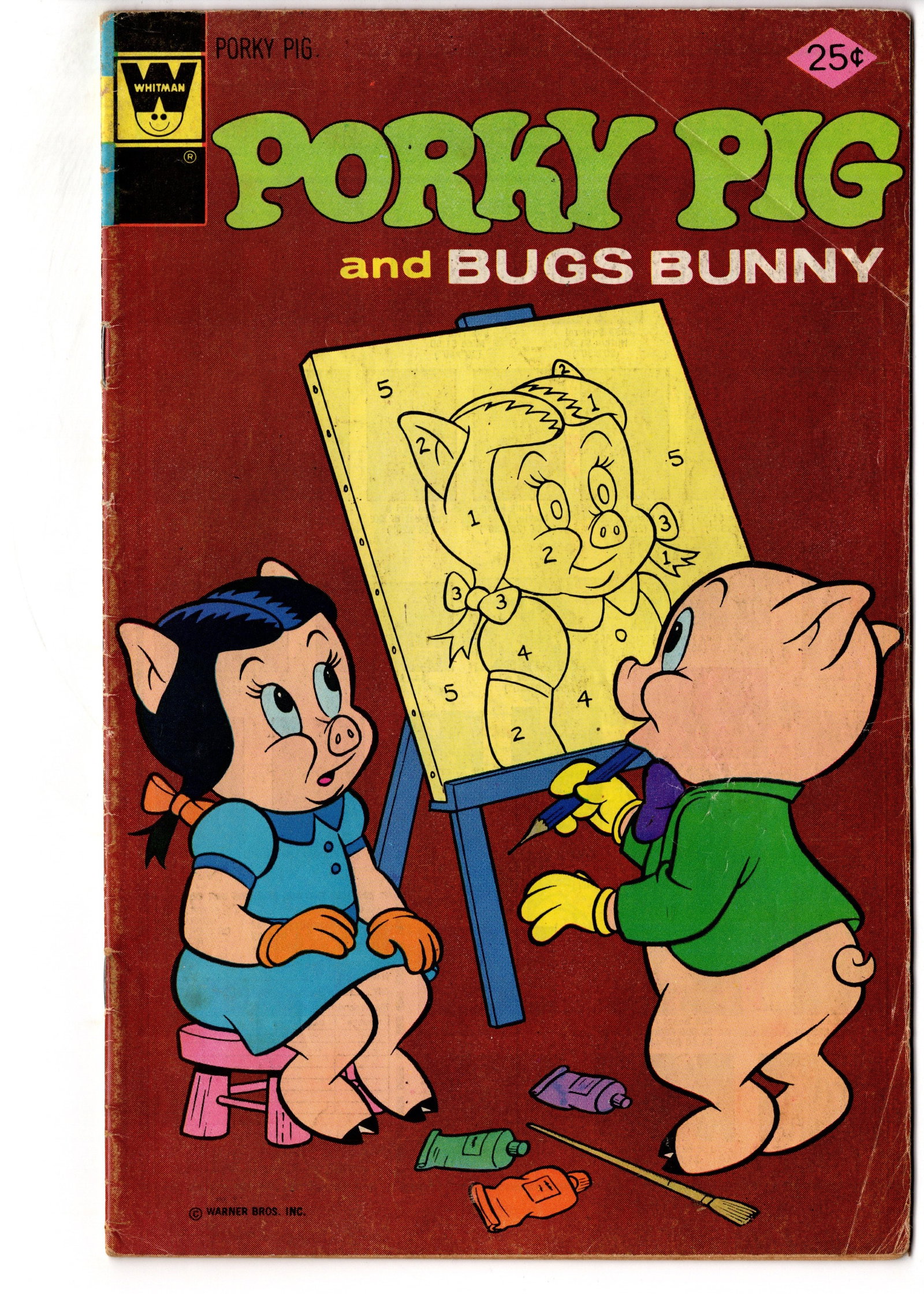 Porky Pig and Bugs Bunny (1 of 1)