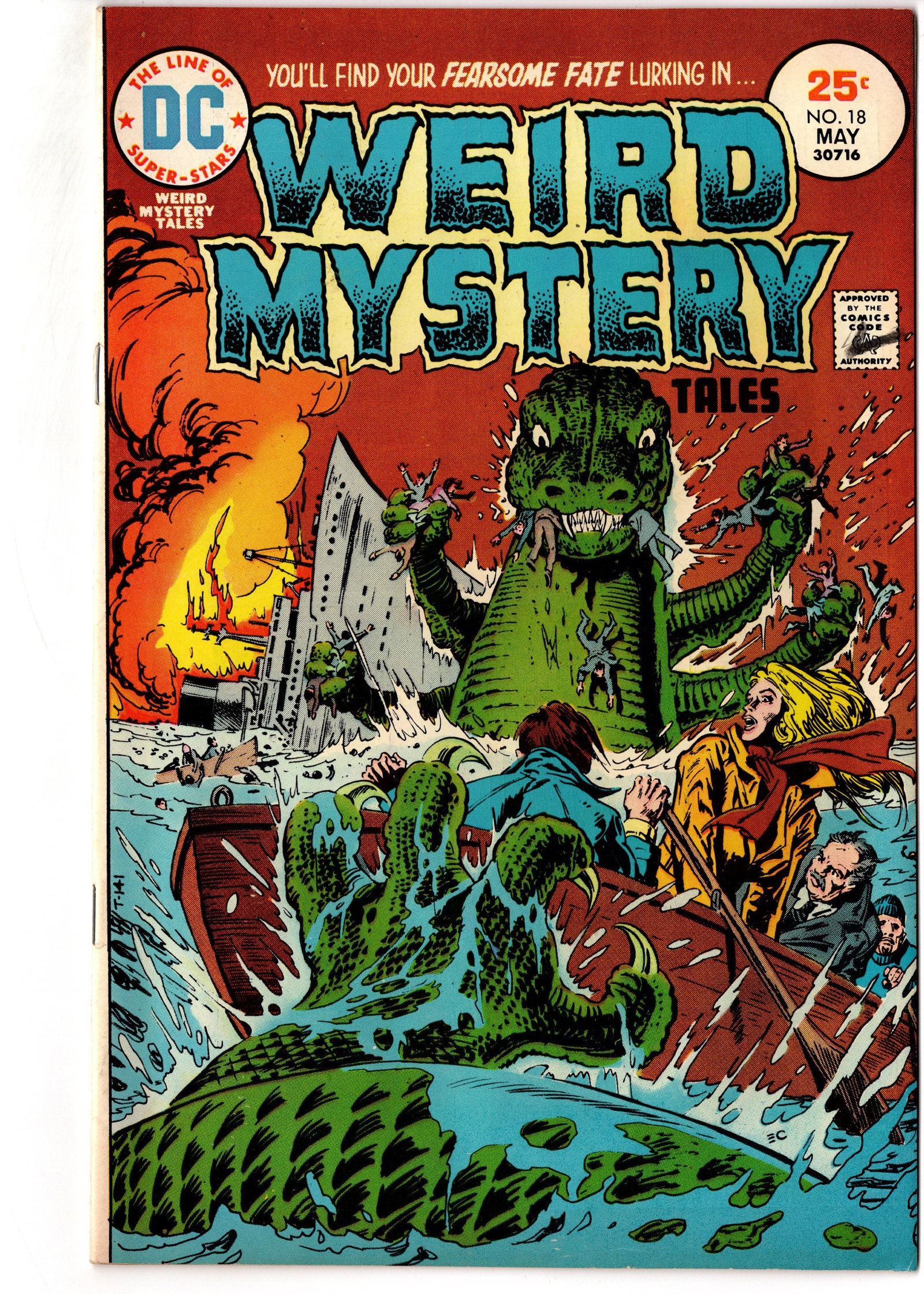 Weird Mystery Tales #18 (1975) DC: Weird Mystery Tales #18 (1975) DC