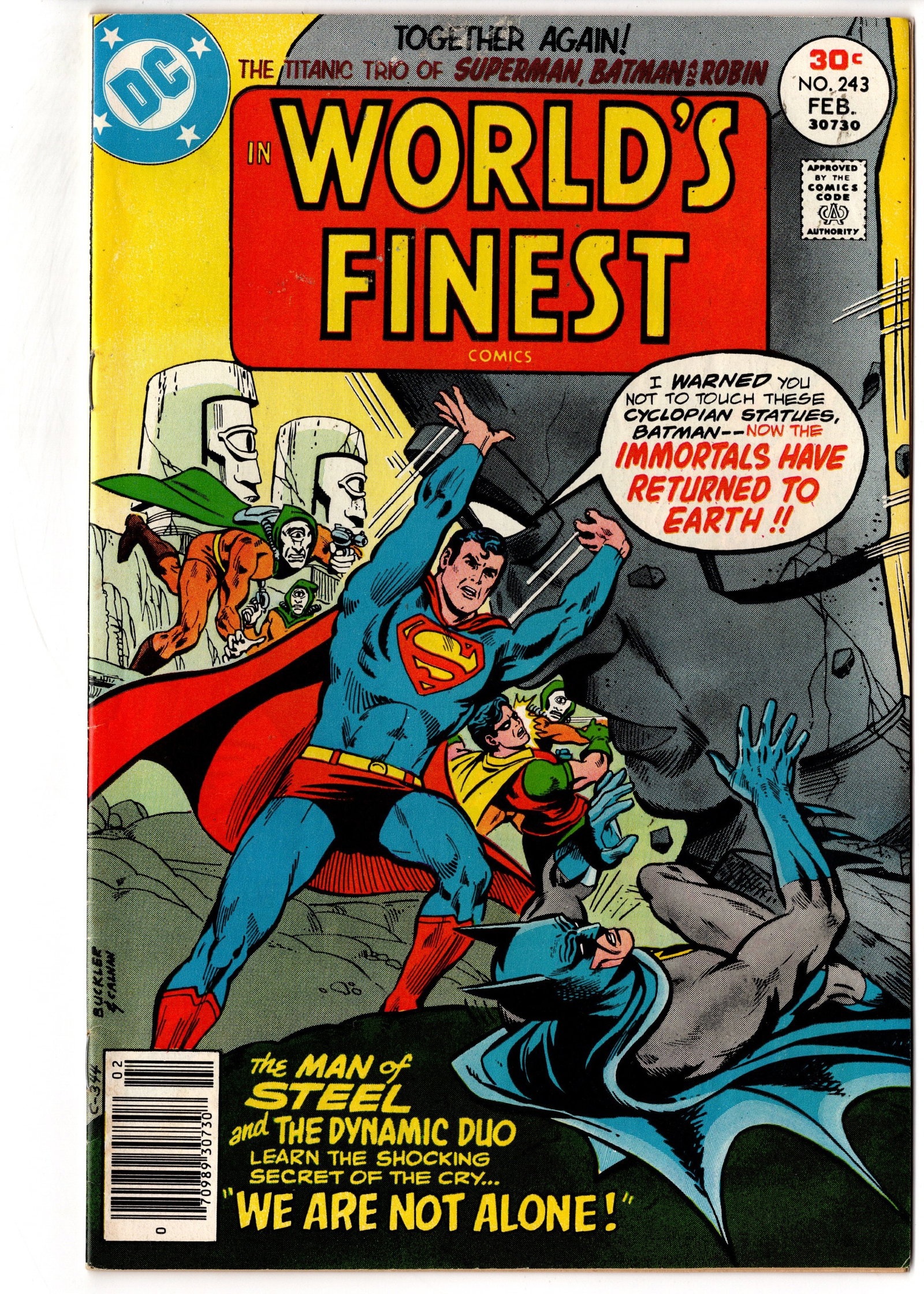 Worlds Finest Comics #243 (1977) DC Bronze Age (1 of 1)