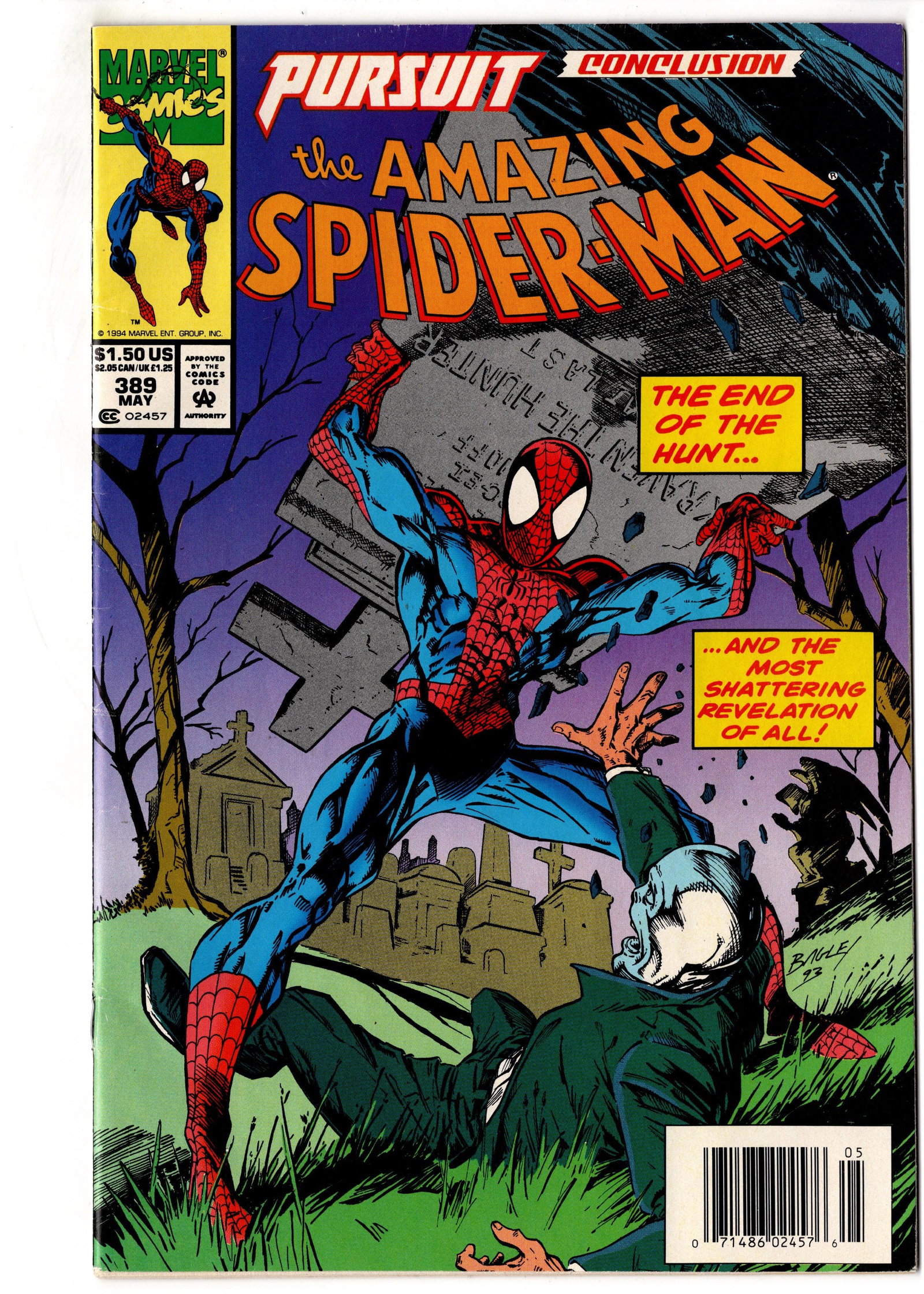 Amazing Spider-Man #389 (1994) Marvel Spider-Man (1 of 1)