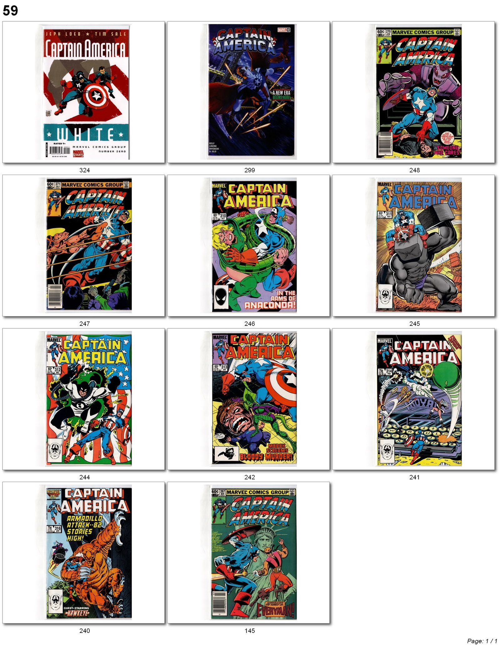 Captain America Bronze & Modern Lot (1 of 1)