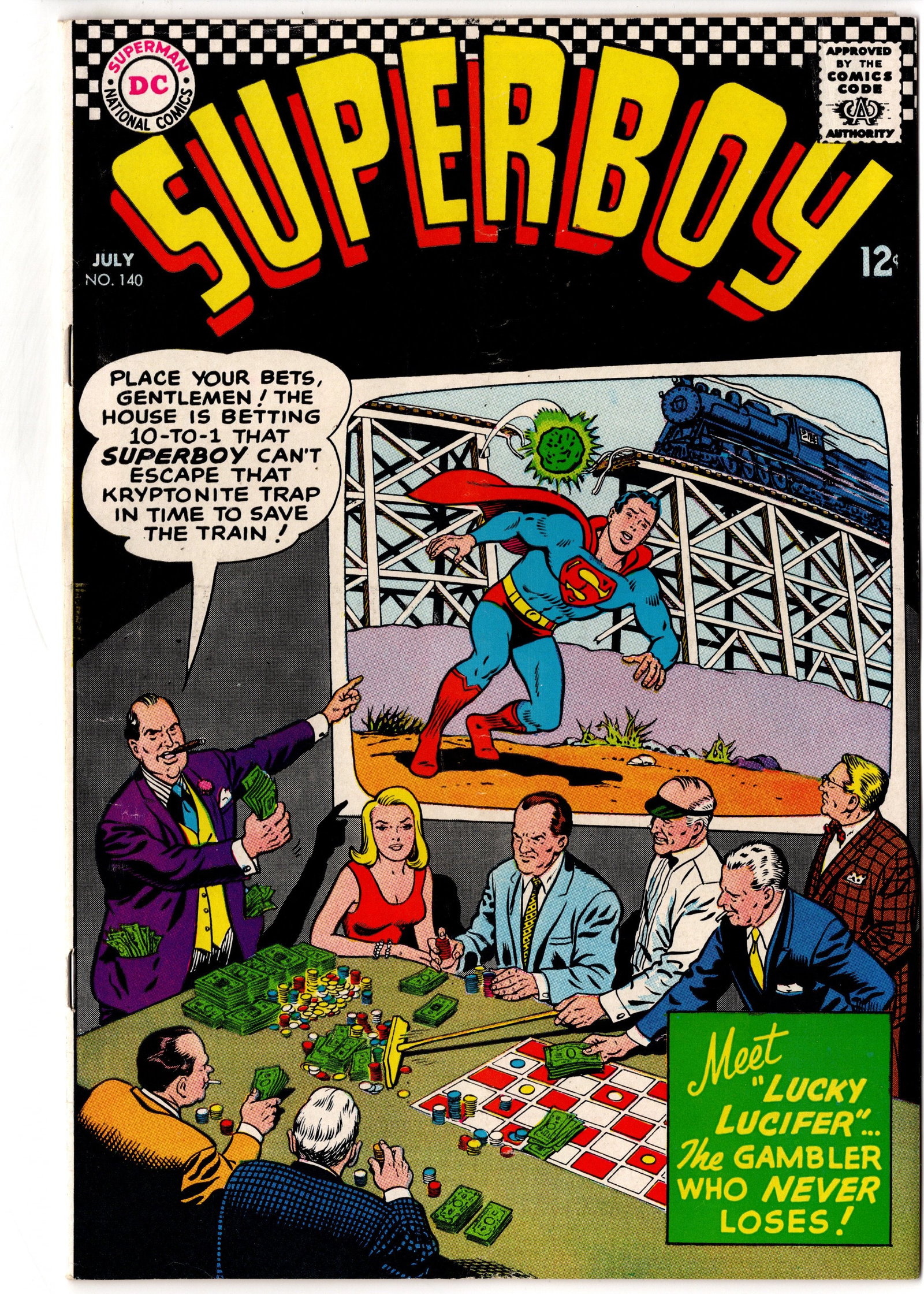 Superboy #140 (1967) DC Silver Age (1 of 1)
