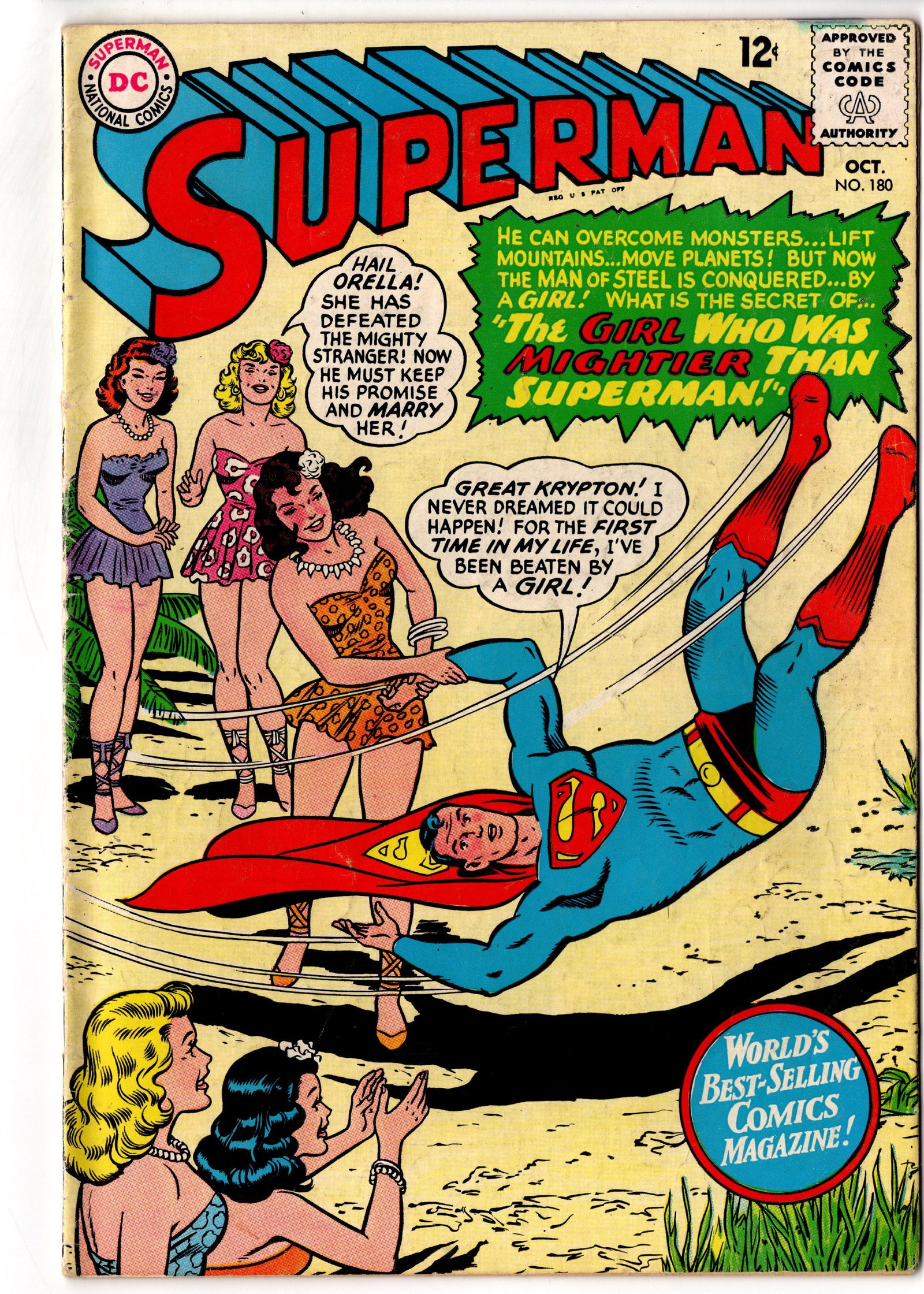 Superman #180 (1965) DC (1 of 1)