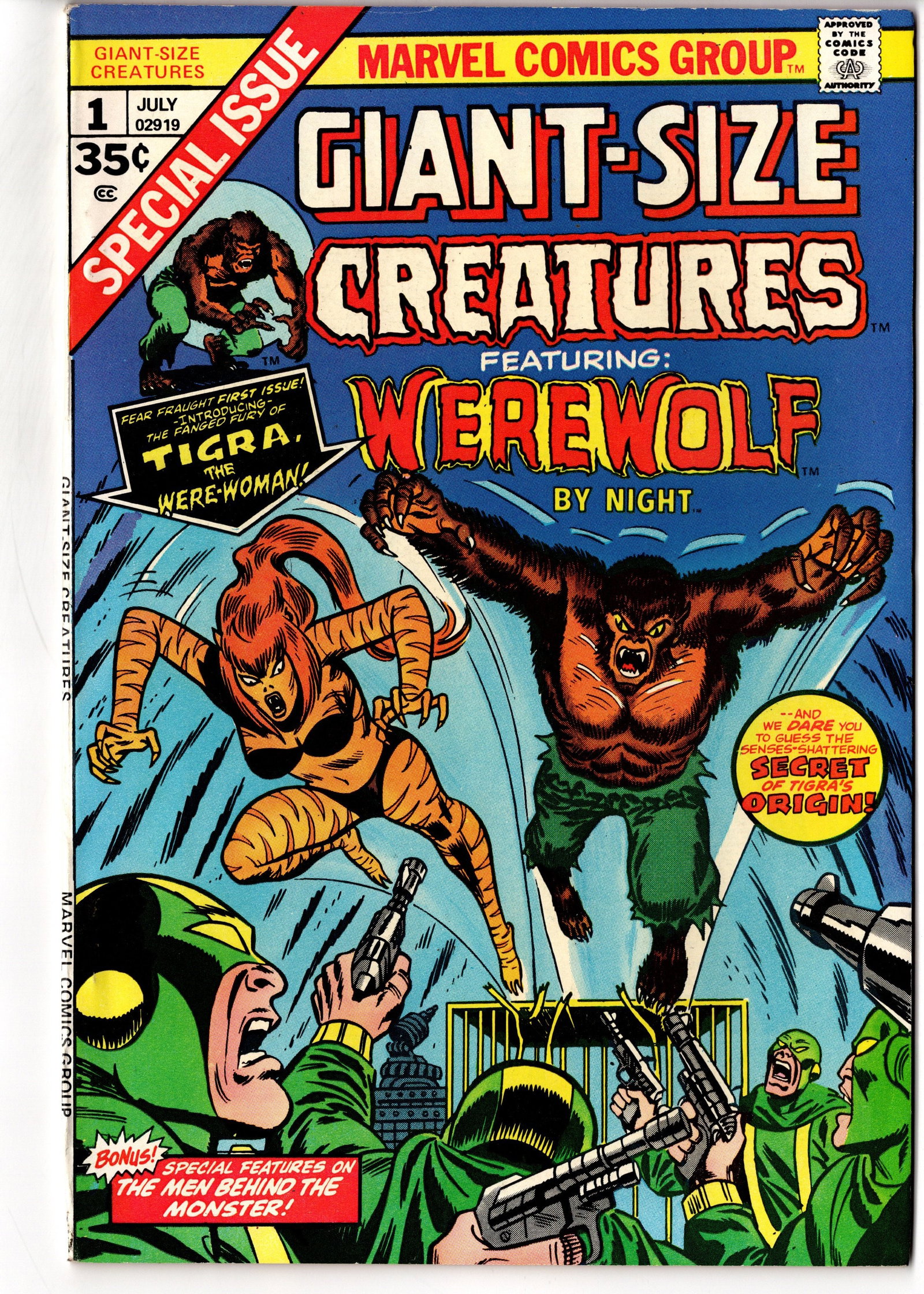 Giant-Size Creatures #1 (1974) Marvel (1 of 1)