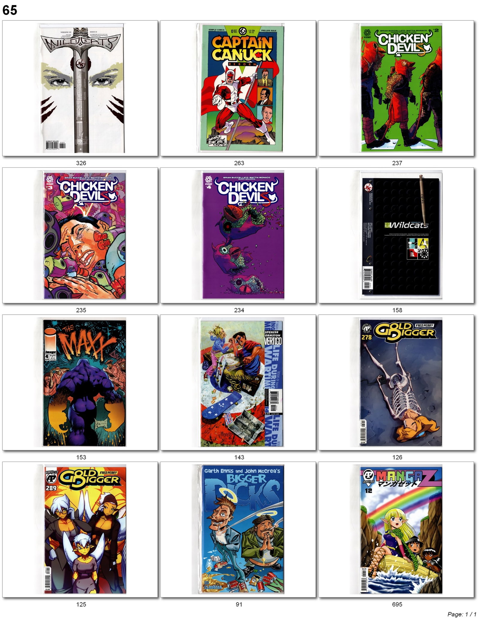Independent & Small Press Mix Lot: Independent and small press comic book lot featuring a diverse mix of creator-owned and alternative titles. Includes books from Image, Avatar, Antarctic Press, WildStorm, and other publishers