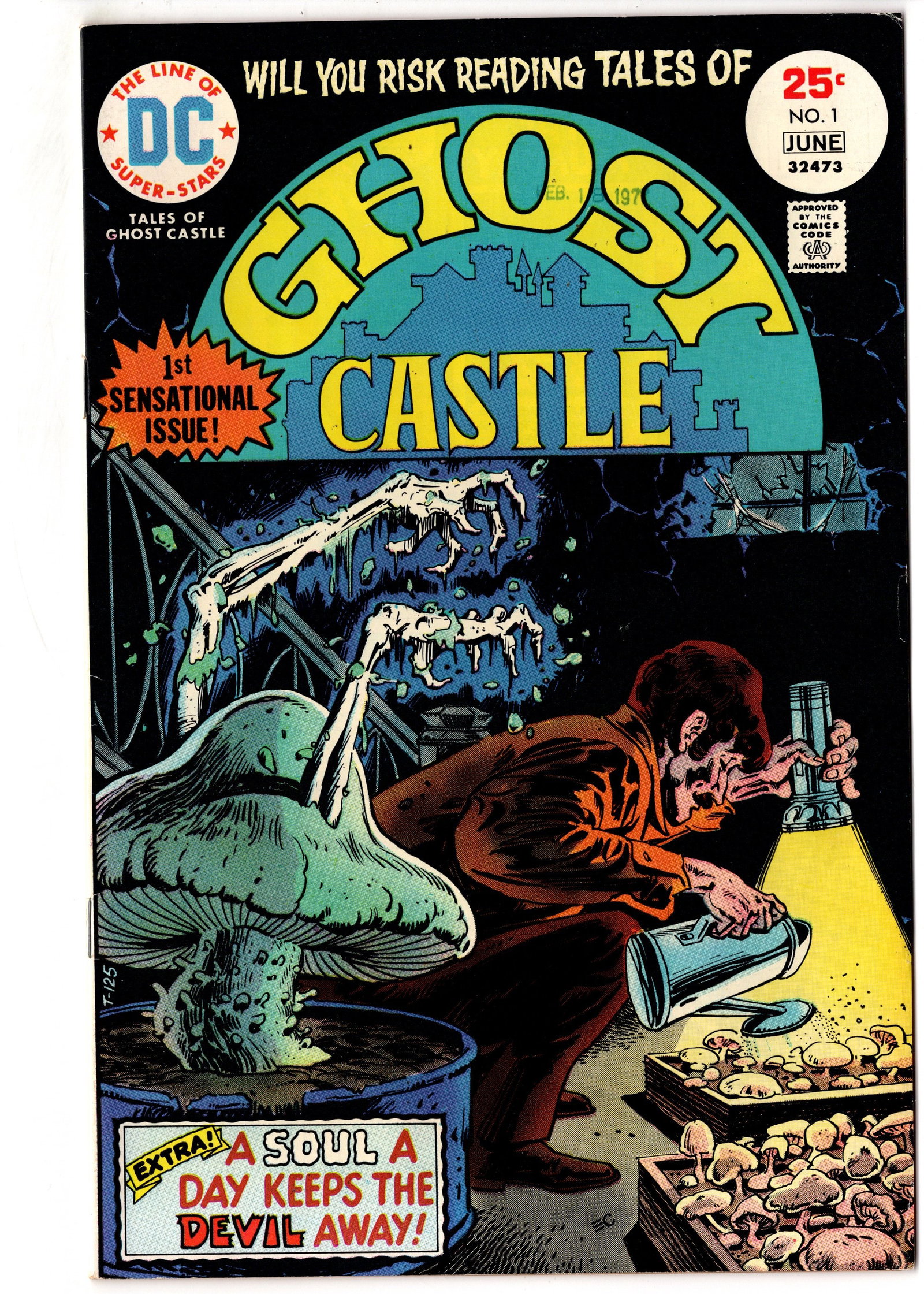 Ghost Castle #1 (1975) DC Bronze Age Horror (1 of 1)