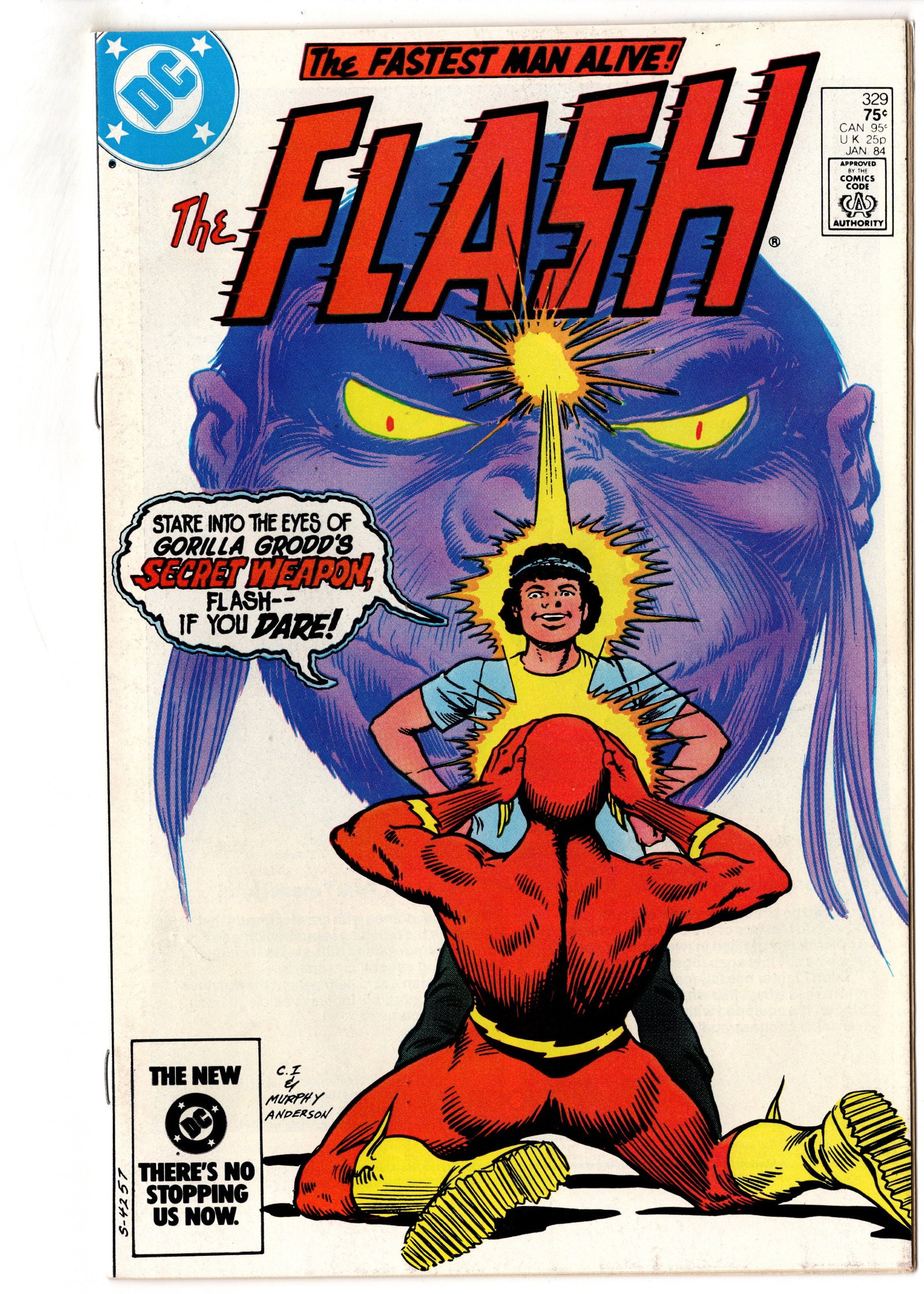 The Flash #329 (1984) DC Gorilla Grodd (1 of 1)