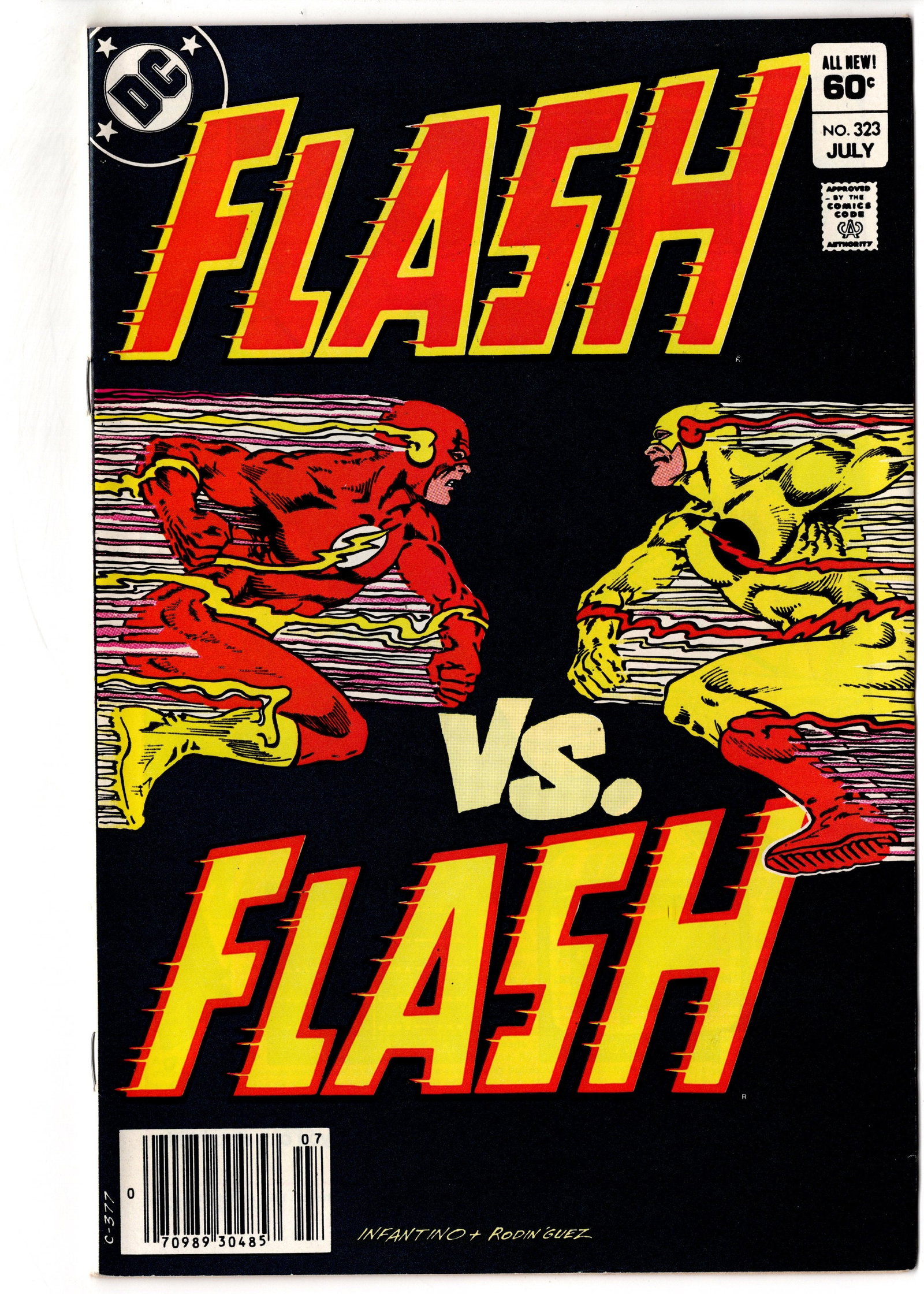 The Flash #323 (1983) Flash vs Reverse-Flash (1 of 1)