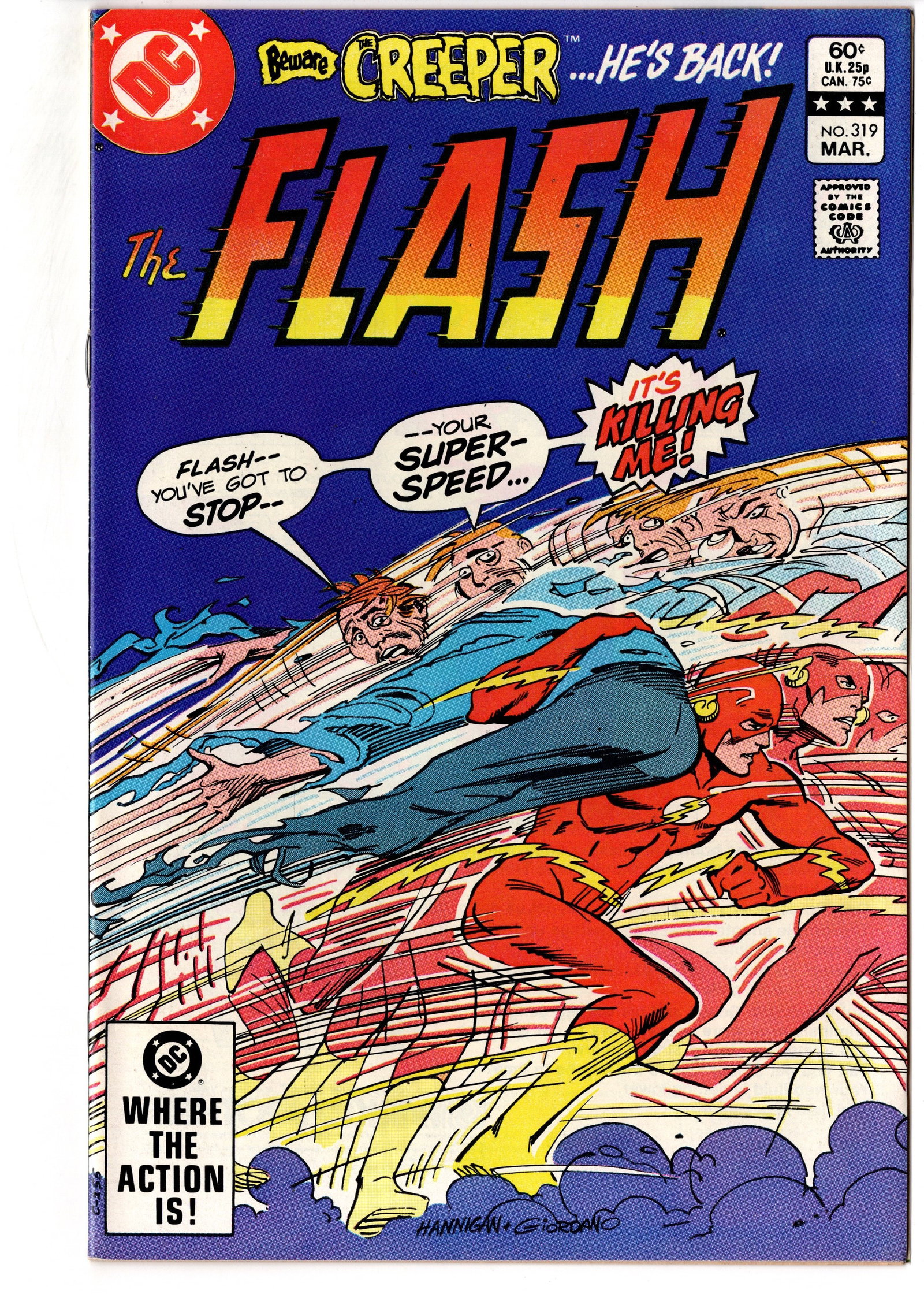 The Flash #319 (1983) Creeper Appearance (1 of 1)