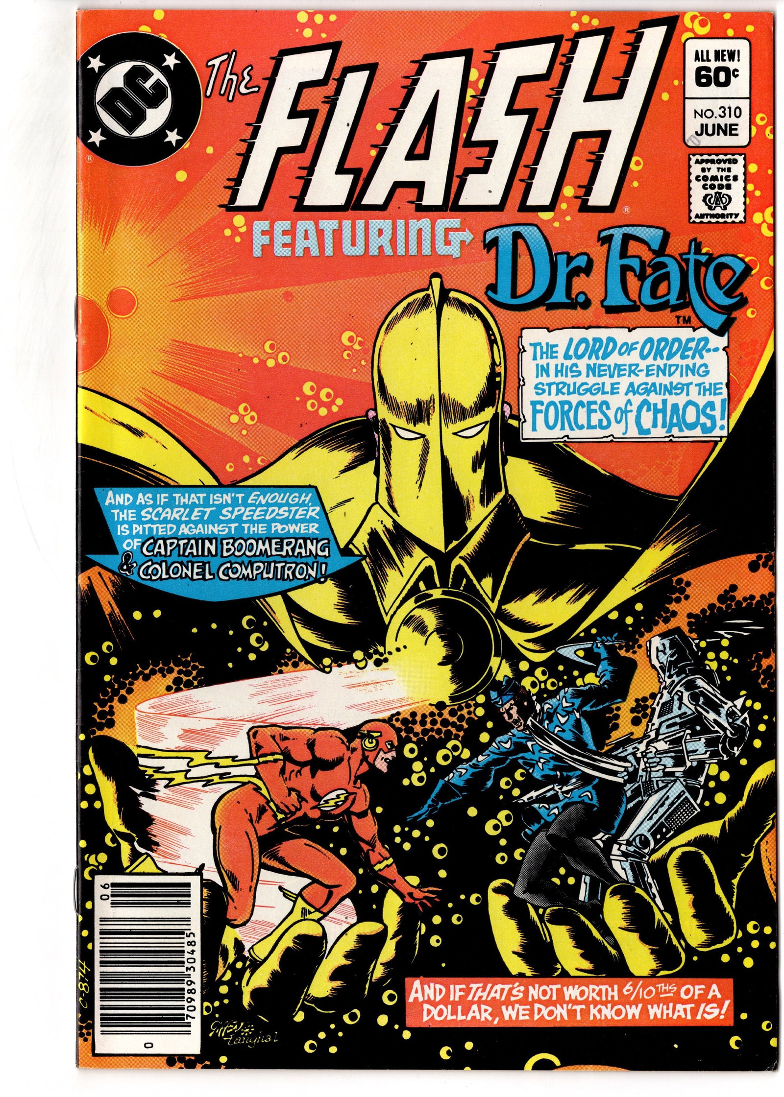 The Flash #310 (1982) Dr. Fate Backup (1 of 1)