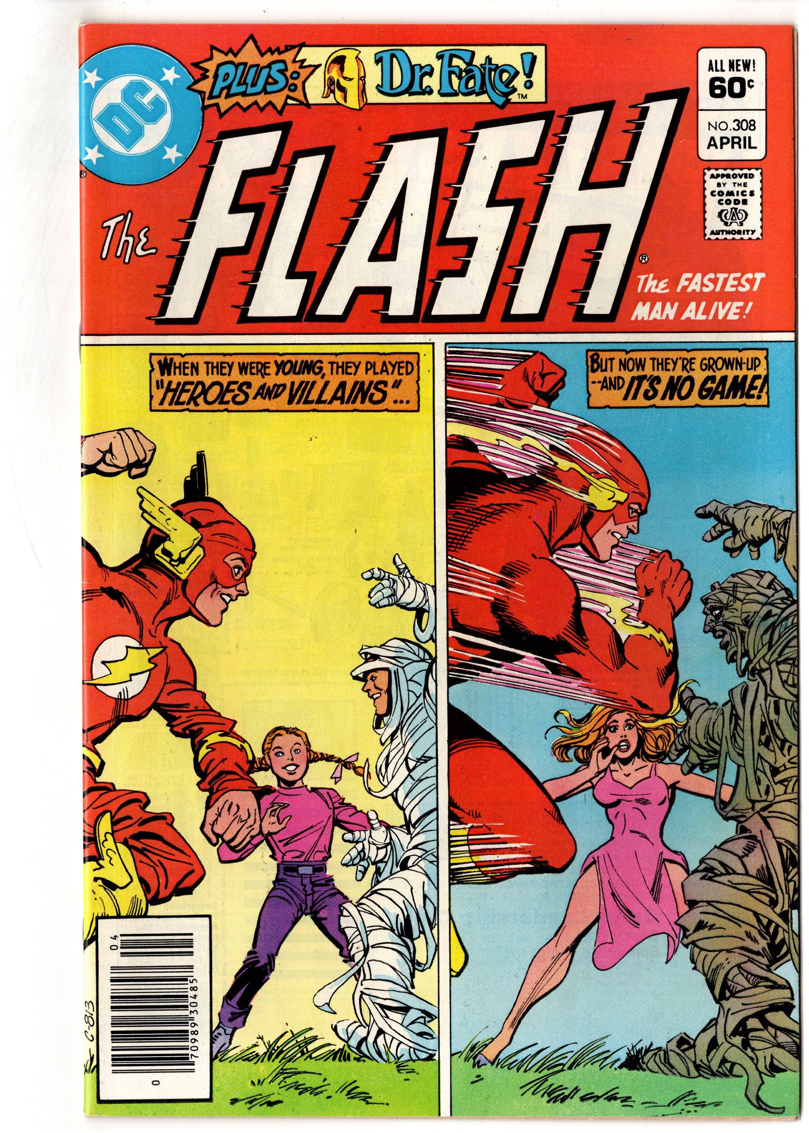 The Flash #308 (1982) Dr. Fate Backup (1 of 1)