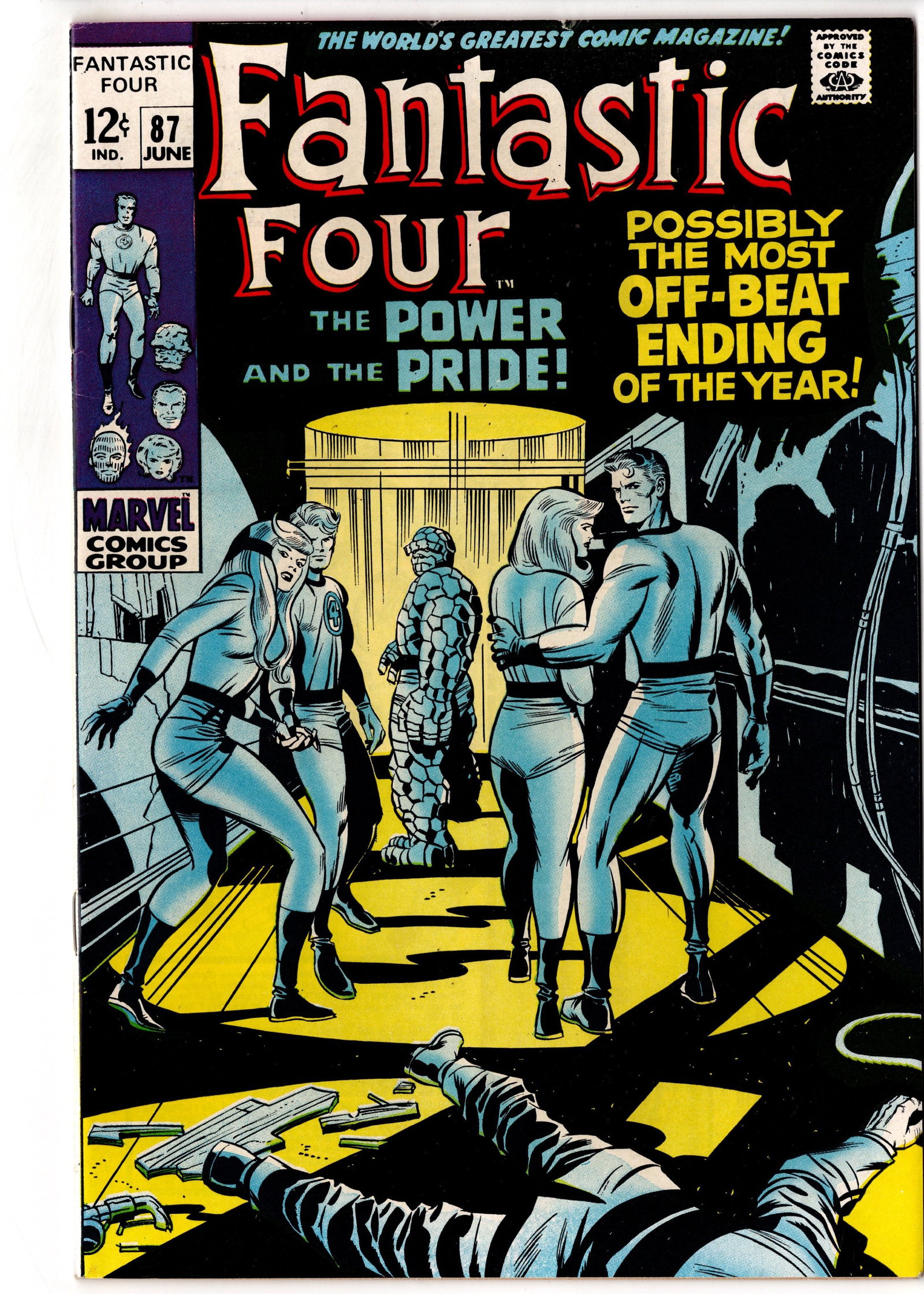 Fantastic Four #87 (June 1969) Marvel (1 of 1)