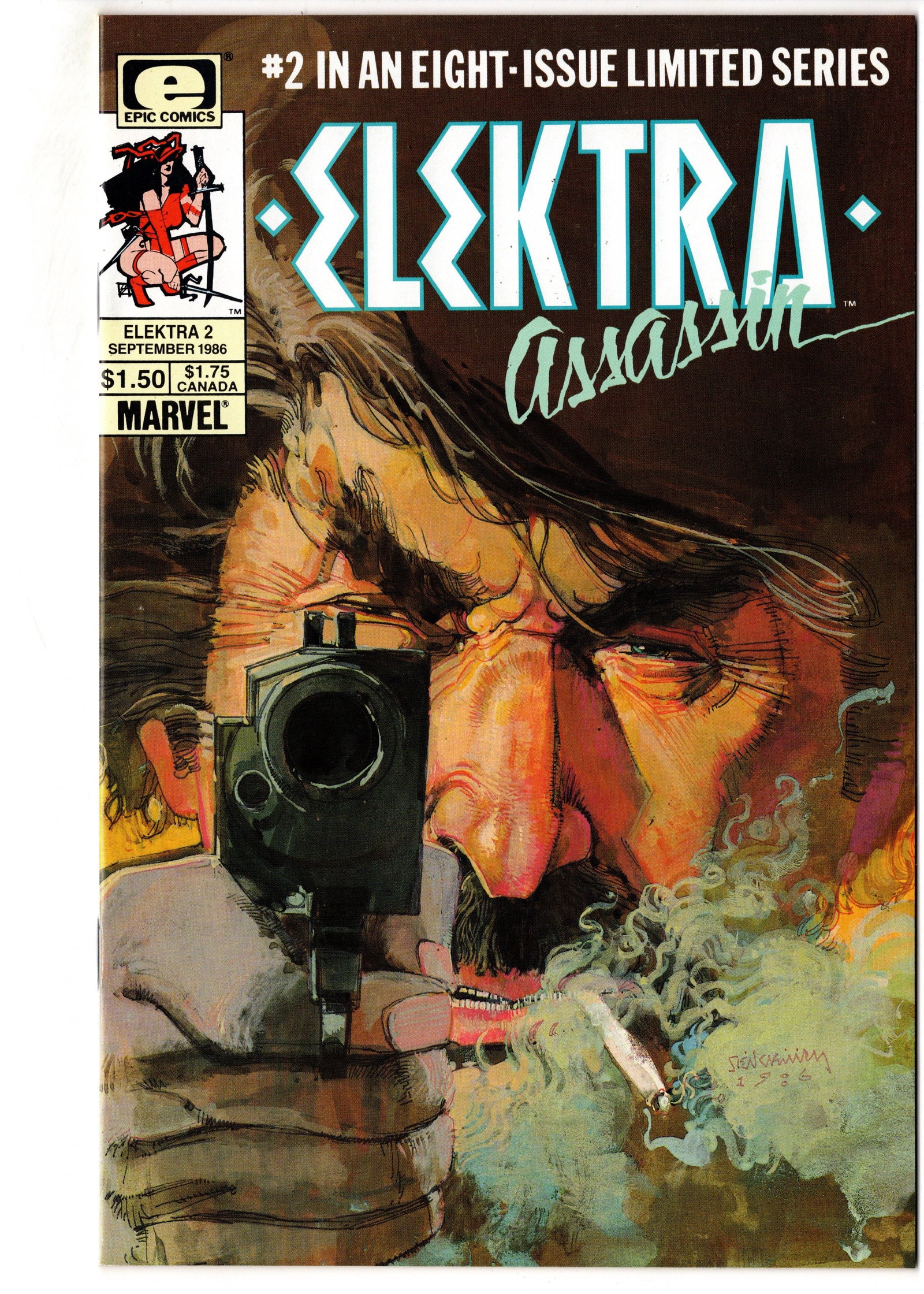 Elektra: Assassin #2 (1986) Marvel Epic Comics (1 of 1)