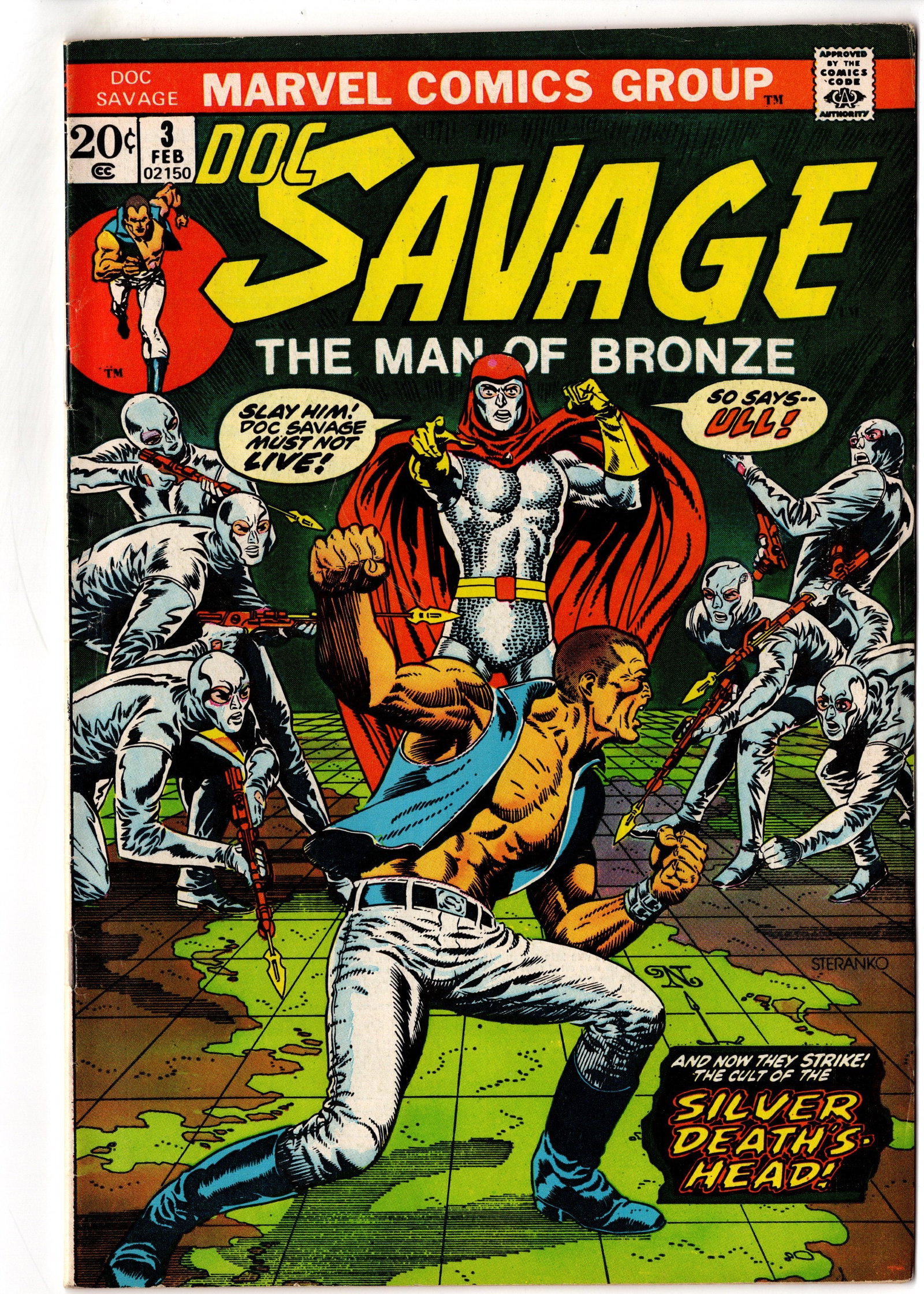 Doc Savage #3 (1973) Marvel Bronze Age (1 of 1)