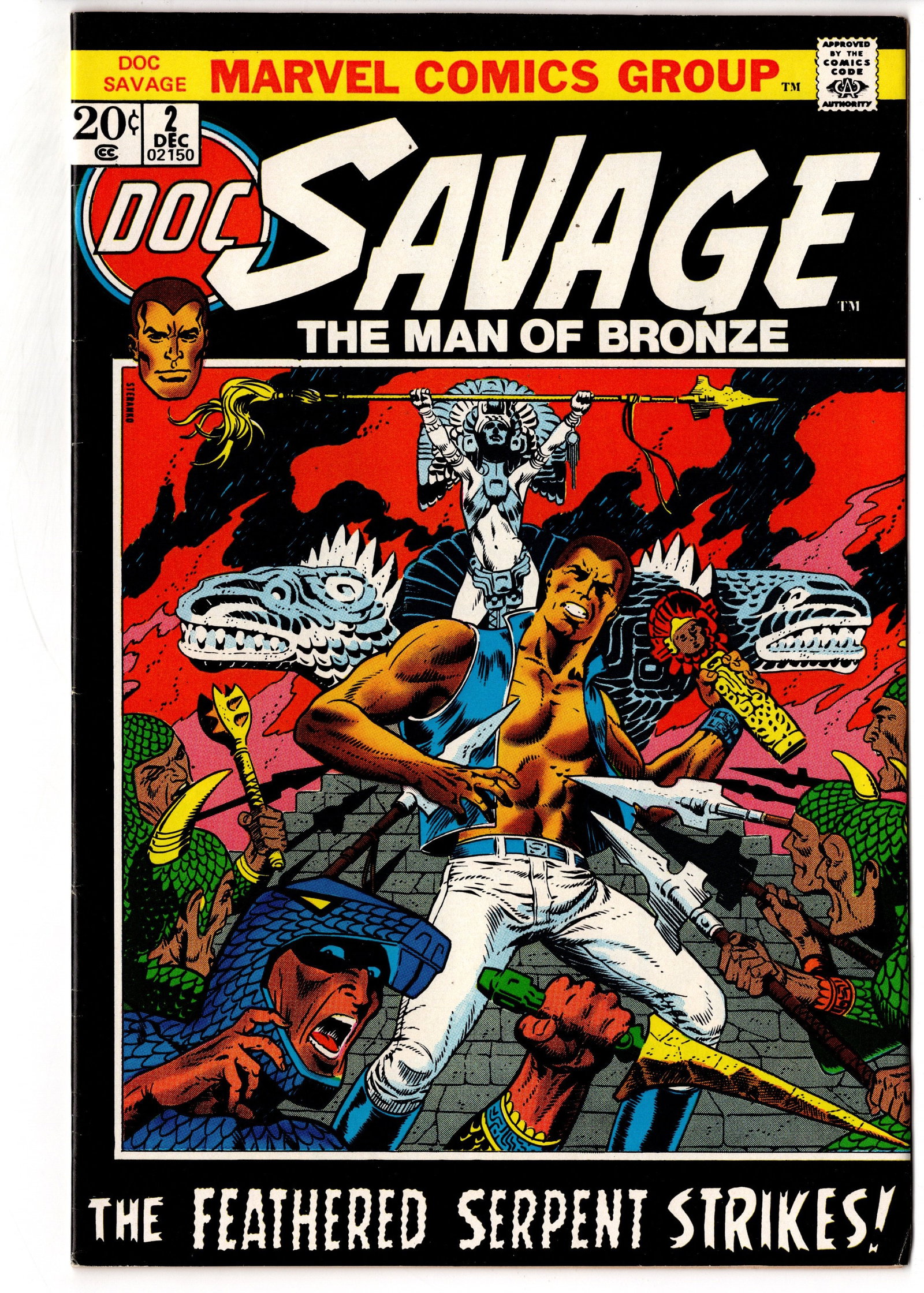 Doc Savage #2 (1972) Marvel Bronze Age (1 of 1)