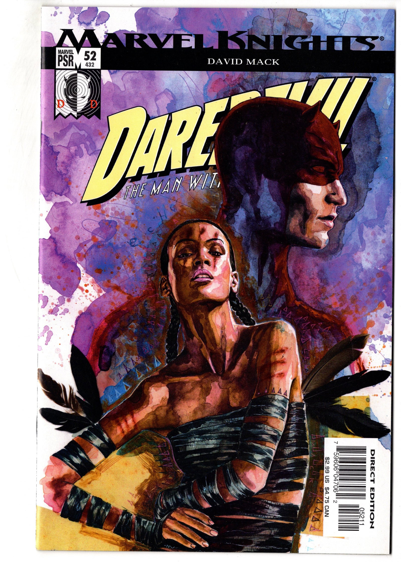 Daredevil #52 David Mack Cover (Marvel, 2004) (1 of 1)