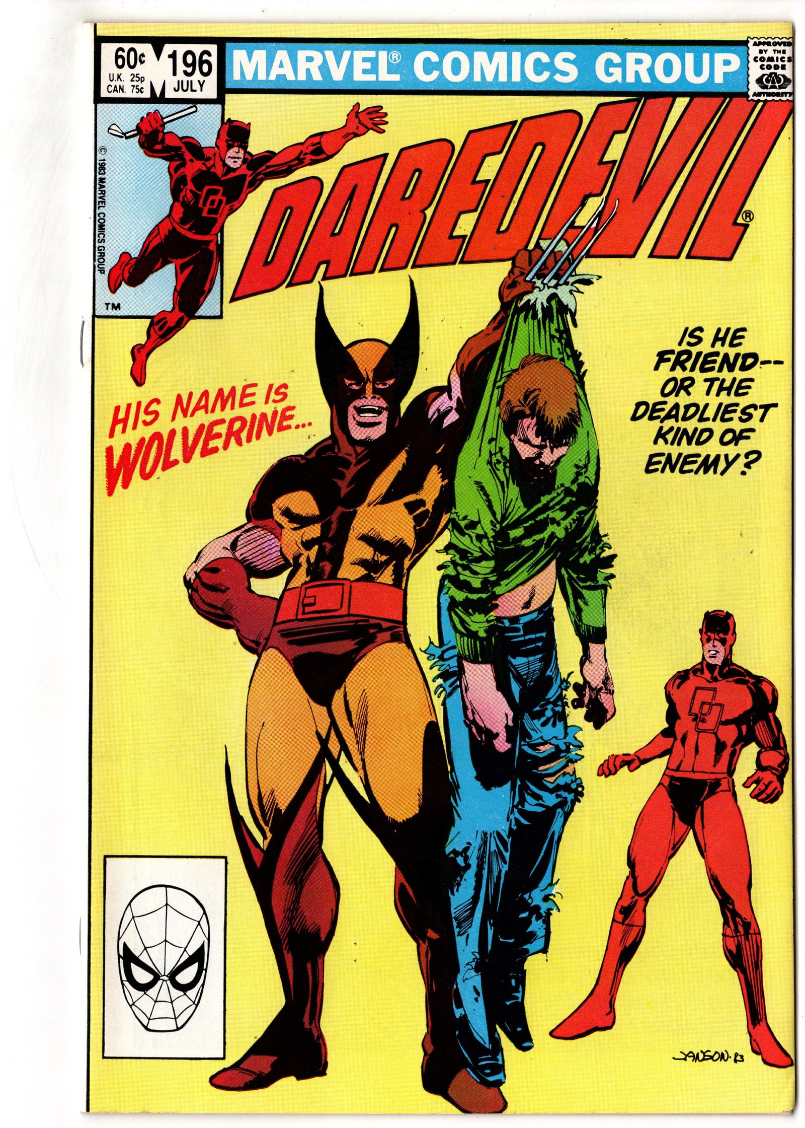Daredevil #196 (Marvel, 1983) (1 of 1)