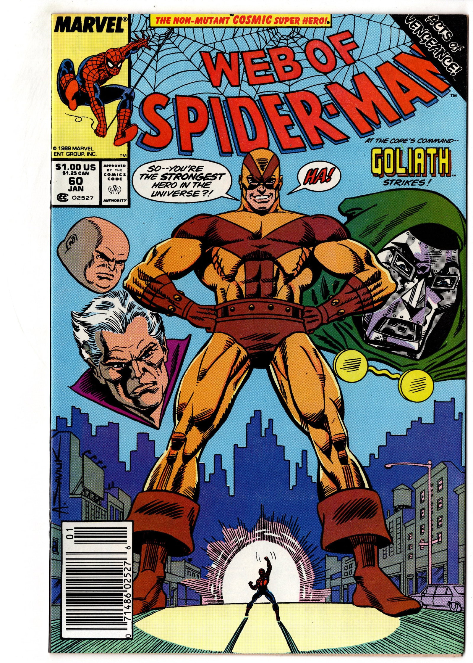 Web of Spider-Man #60 (Marvel, 1990) (1 of 1)