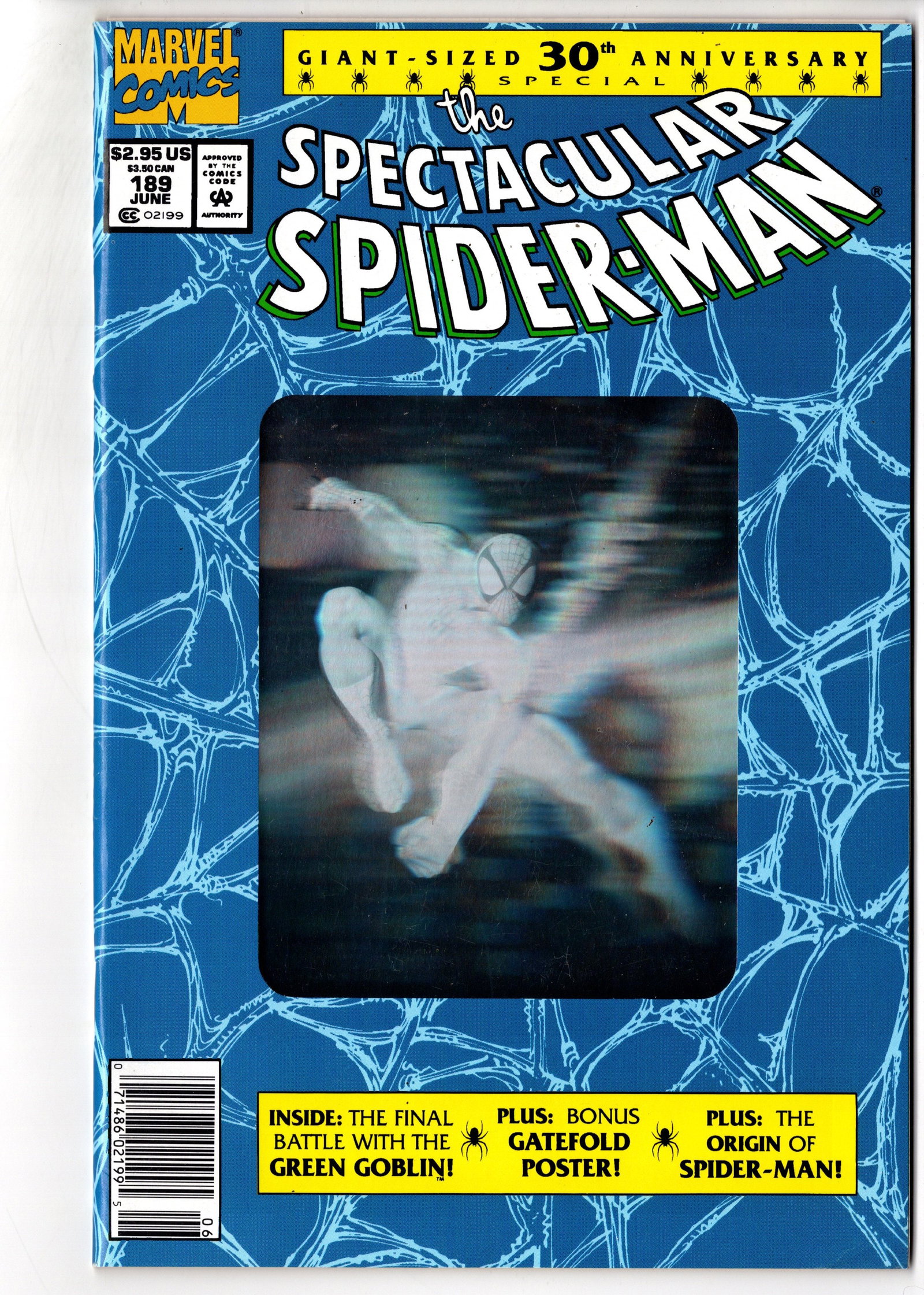 Spectacular Spider-Man #189 30th Anniversary (1 of 1)