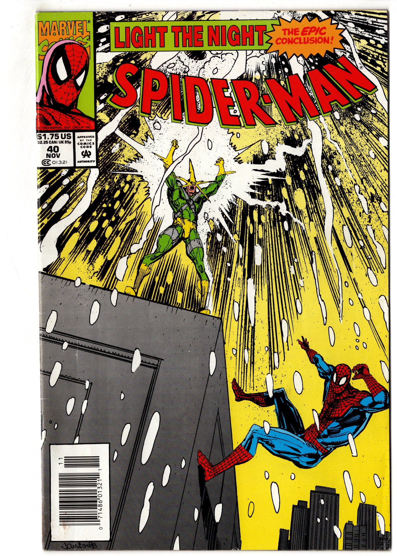 Spider-Man #40 (November 1993) Marvel (1 of 1)