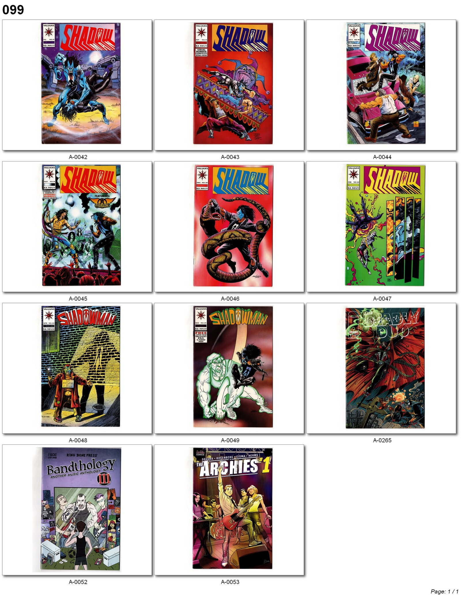 Shadowman & Indie Comics Mixed Lot (1 of 1)