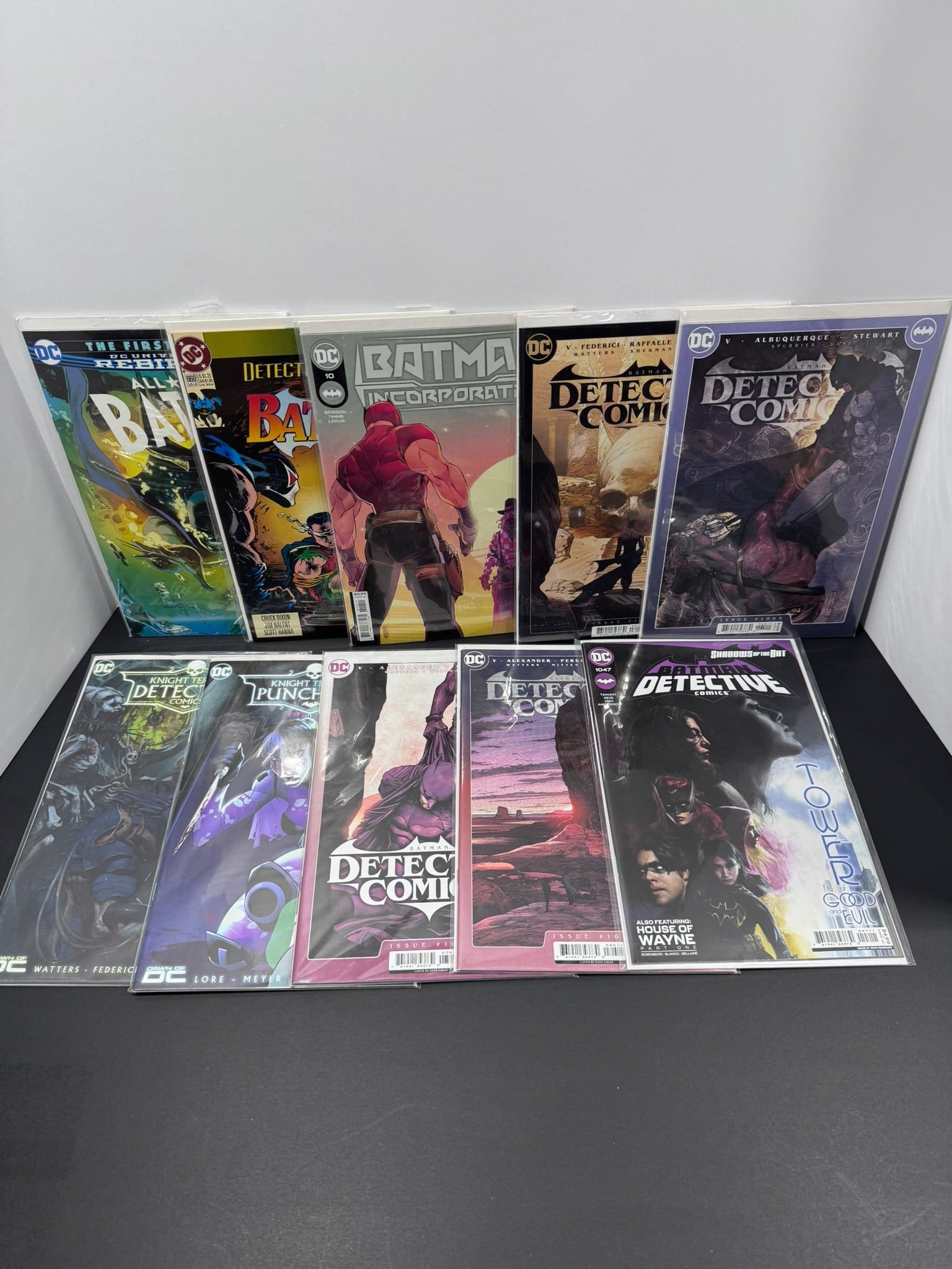 Batman & Detective Comics Mixed Lot (10 Books) (1 of 1)