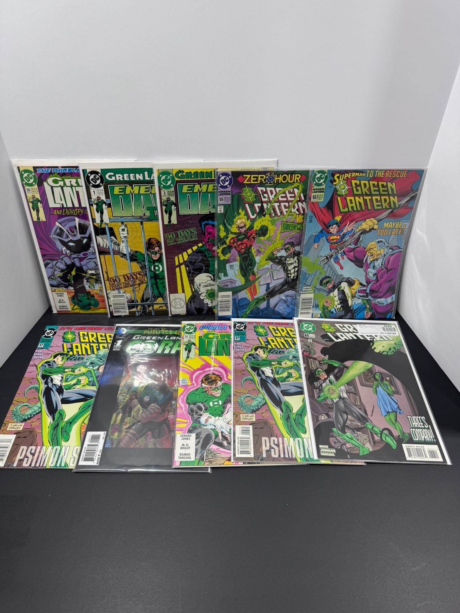 Green Lantern Comic Book Lot (10 Books) – Emerald Dawn, Zero Hour & Modern DC (1 of 1)