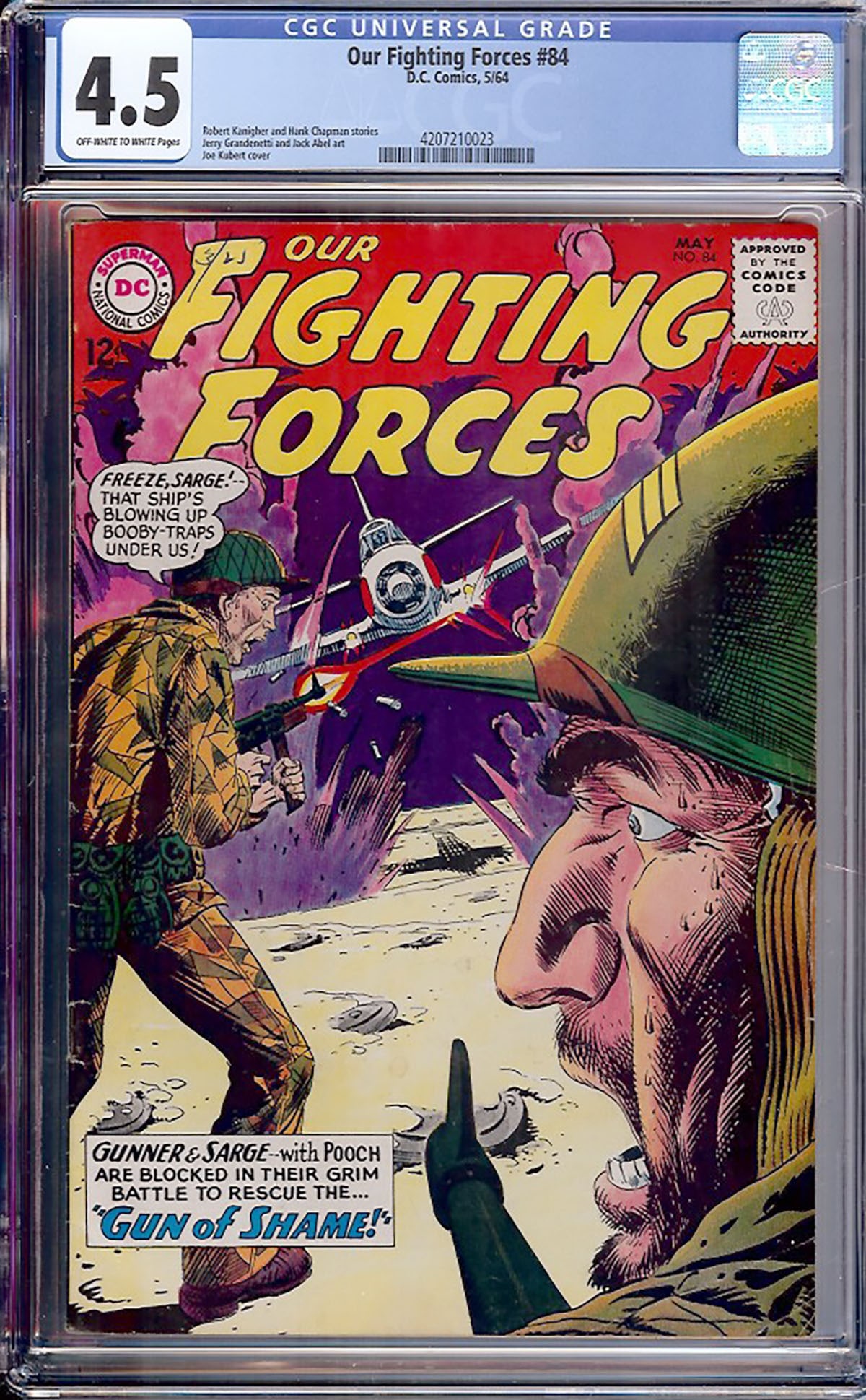 Our Fighting Forces #84 (DC, 1964) CGC 4.5 (1 of 1)