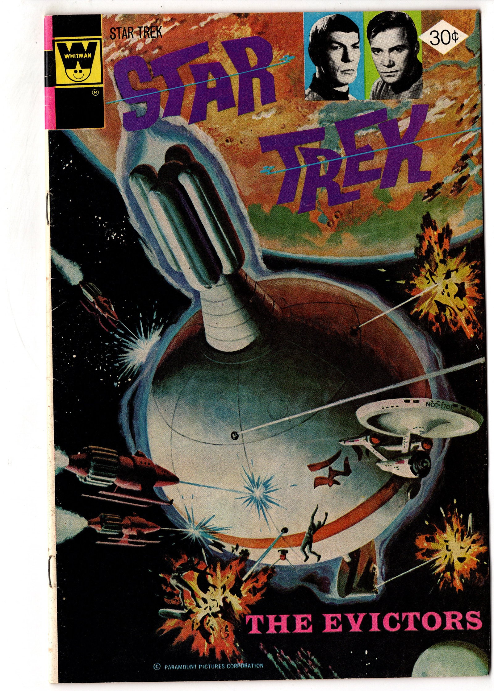 Star Trek #41 (Whitman, 1978): Star Trek #71 published by Whitman Comics in 1978. Please review all photos carefully to determine the condition, completeness, page quality, and any defects. The images shown are of the exact comic