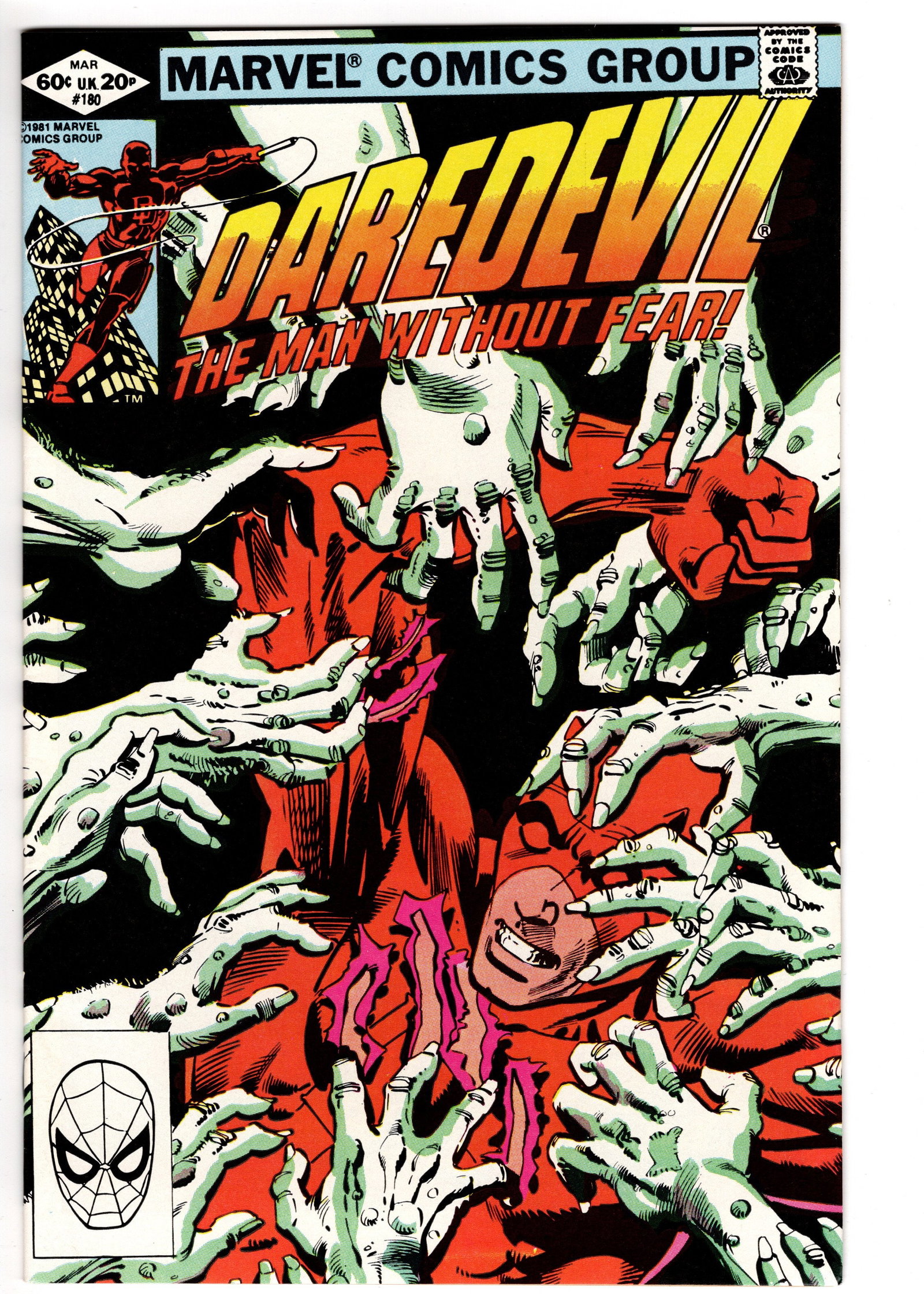 Daredevil #180 (Marvel, 1982) (1 of 1)