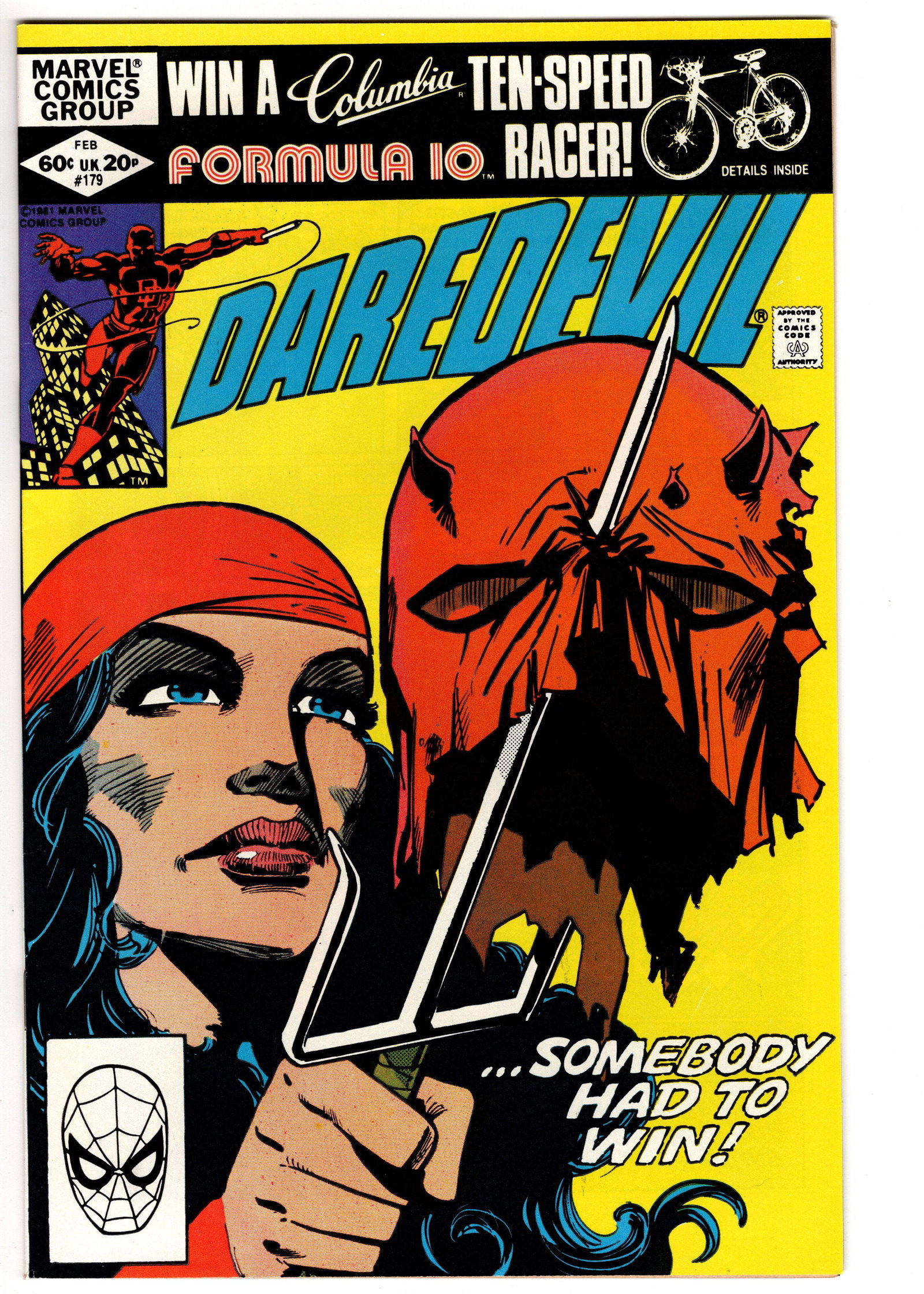 Daredevil #179 (Marvel, 1982) (1 of 1)