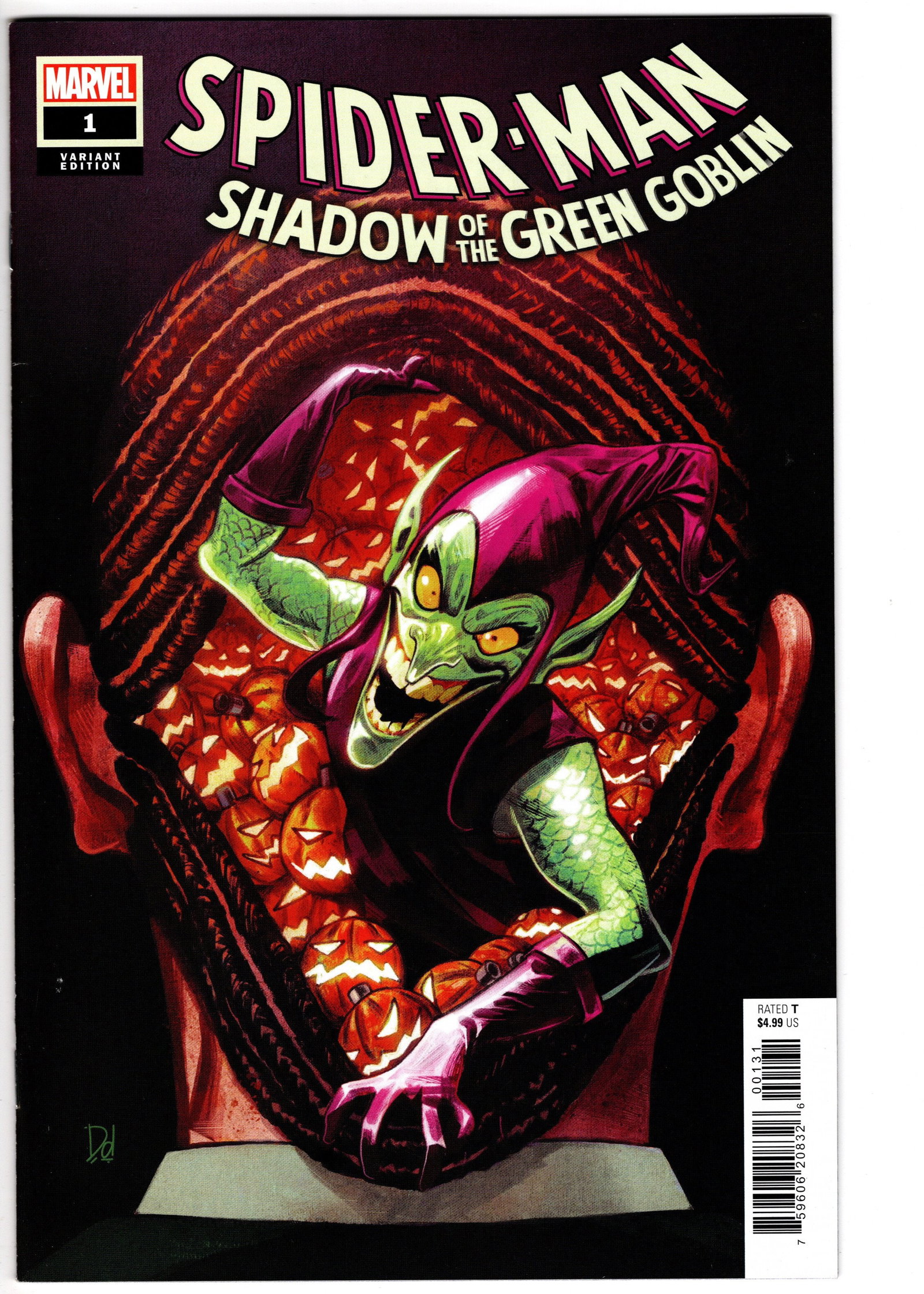 Spider-Man: Shadow of the Green Goblin #1 (Marvel, 2024) Variant Edition: Spider-Man: Shadow of the Green Goblin #1 expands one of the most important rivalries in Marvel history by exploring Norman Osborn's gradual transformation into Spider-Man's greatest enemy. Set