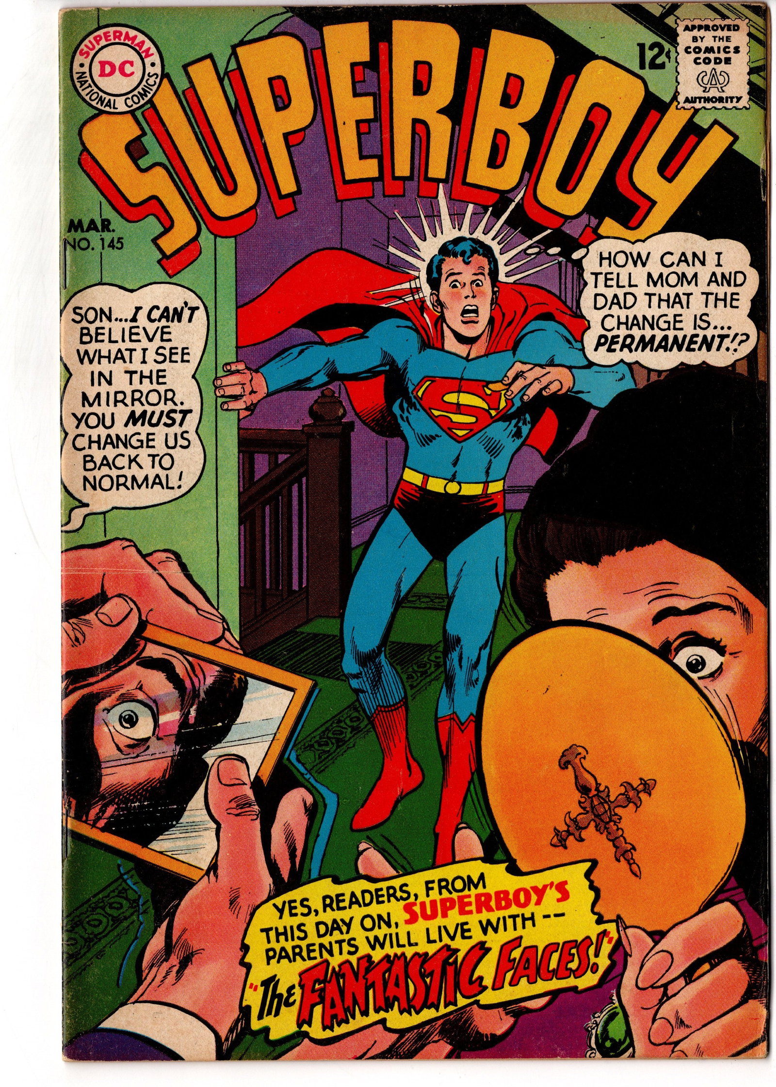 Superboy #145 (DC, 1968) (1 of 2)