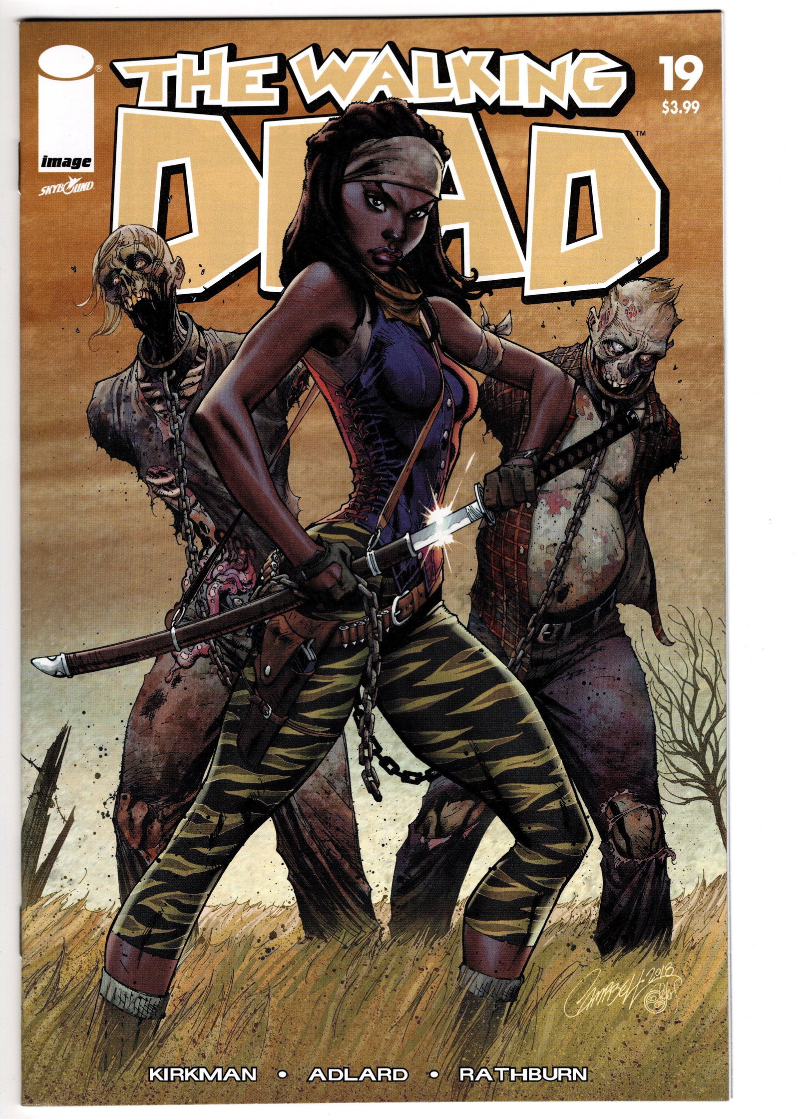 The Walking Dead #19 (Image, 2005): The Walking Dead #19 continues Robert Kirkman's groundbreaking independent horror series during its early and increasingly sought-after issues. This chapter follows Rick Grimes and the survivors as