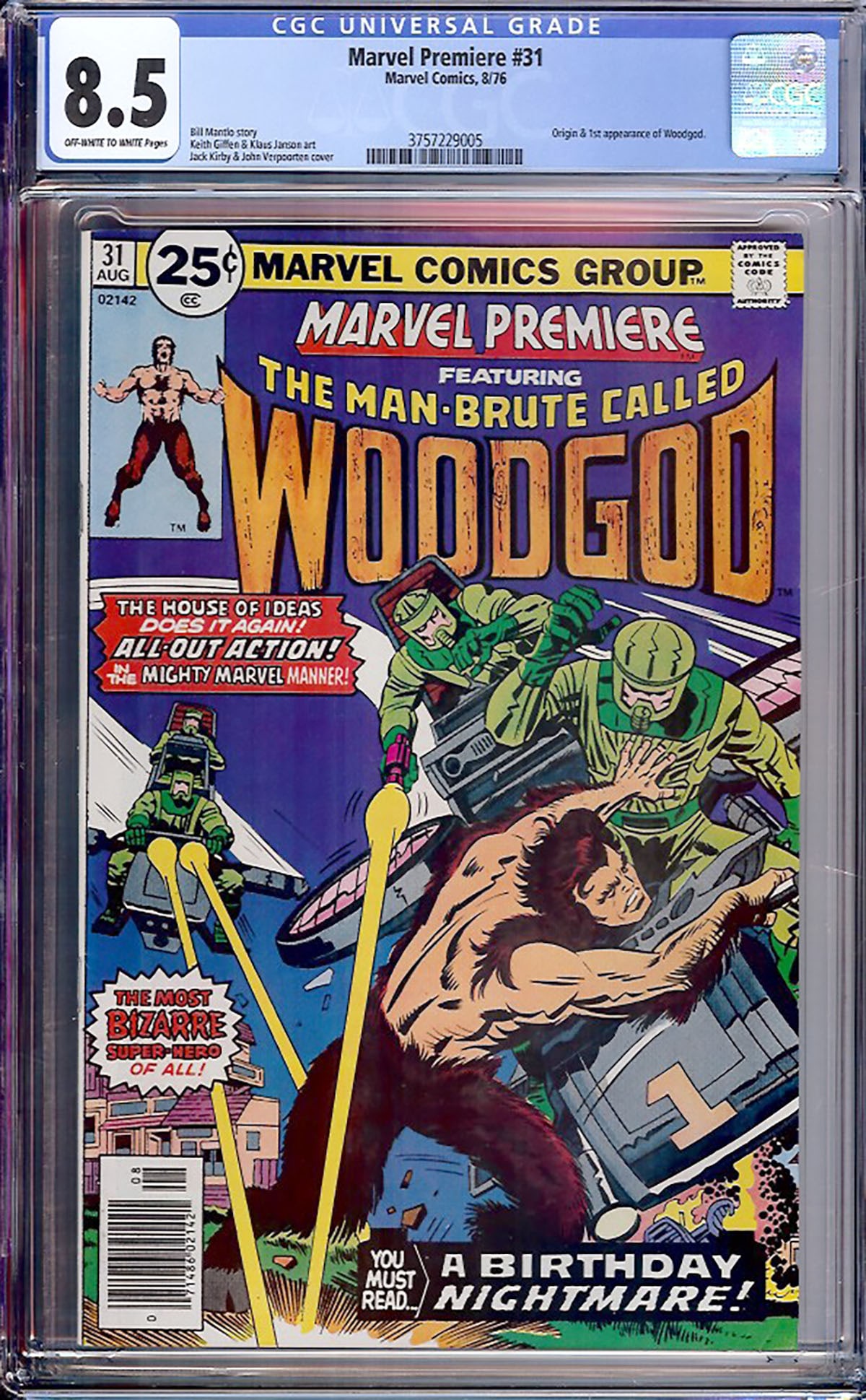 Marvel Premiere #31 (Marvel, 1976) CGC 8.5 (1 of 1)