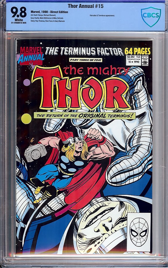 Thor Annual #15 (Marvel, 1990) CBCS 9.8 White (1 of 1)